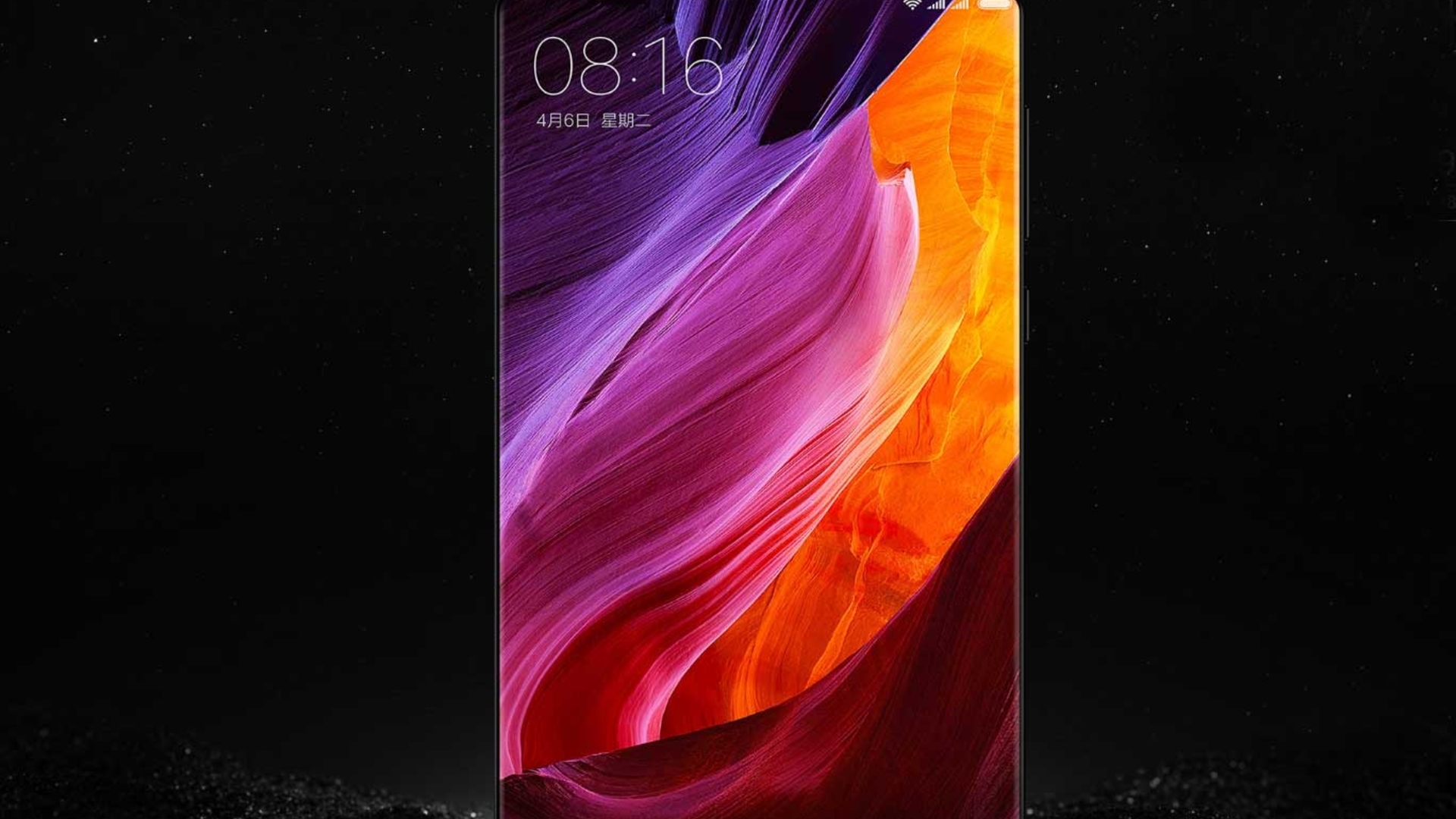 Das Xiaomi Mi Mix mit randlosem Display