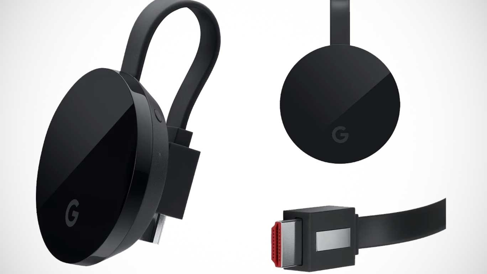 Produktbilder des Google Chromecast Ultra Produktbilder des Google Chromecast Ultra