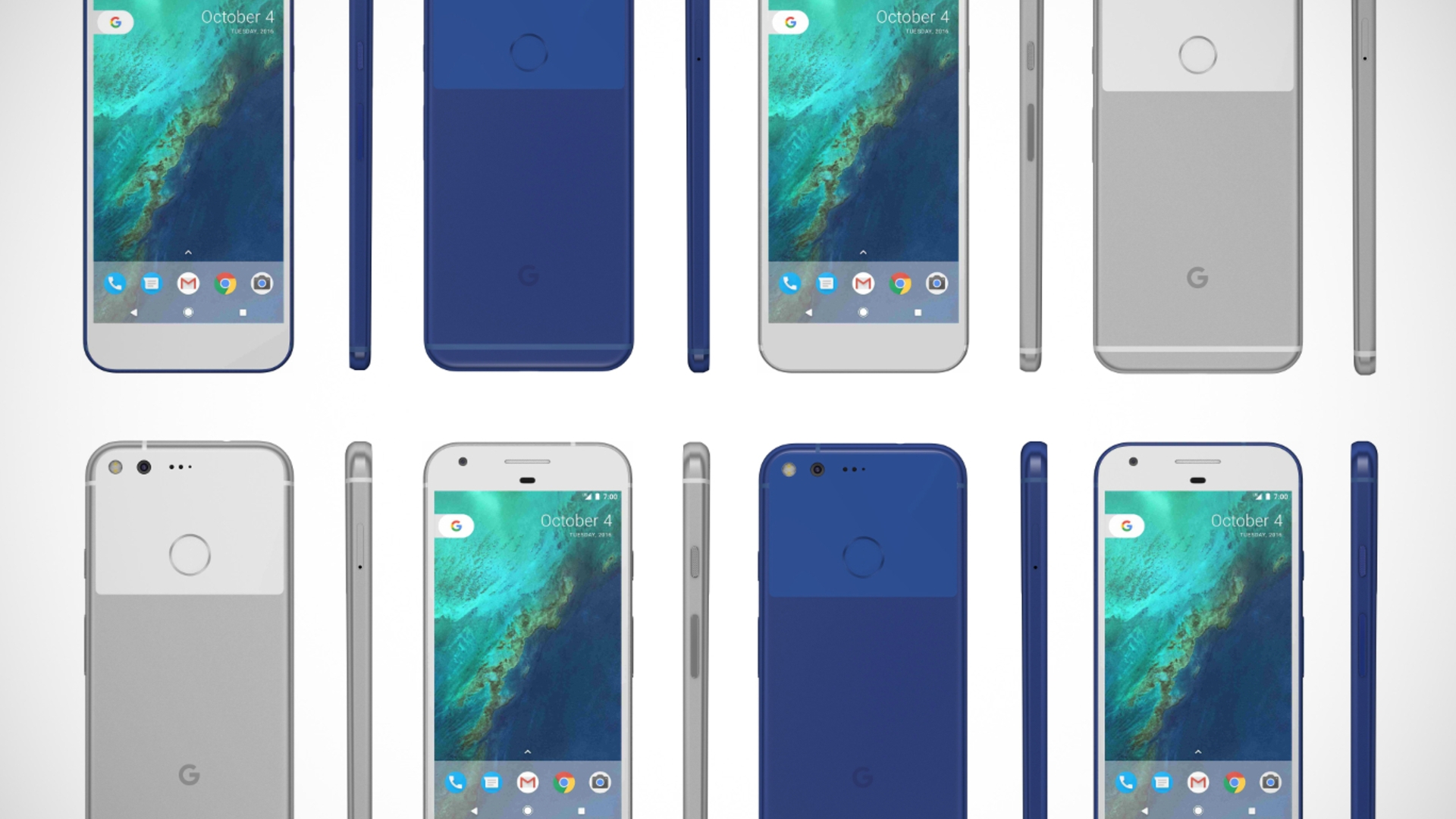 Google Pixel und Pixel XL Leak evleaks twitter