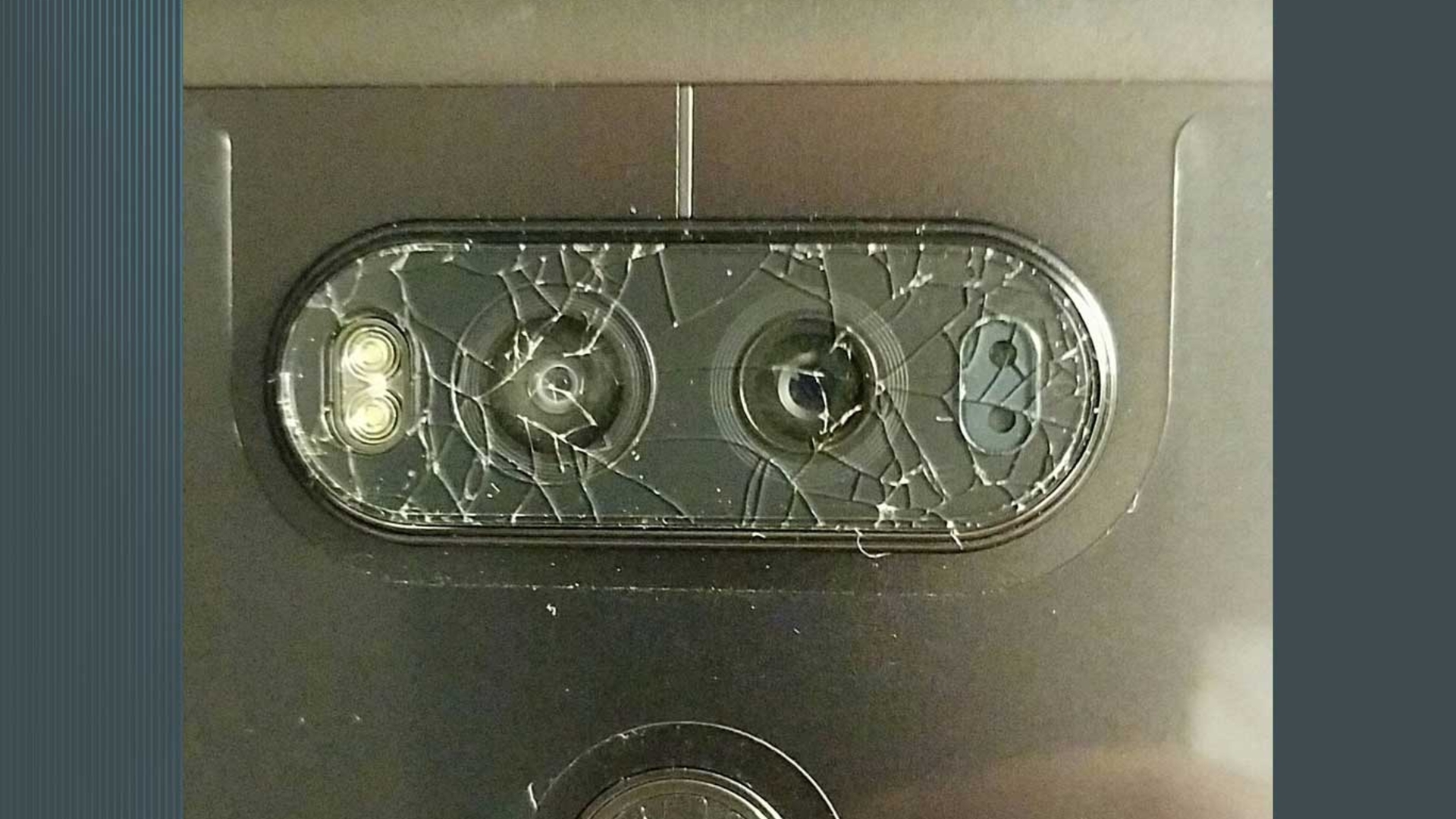 Das Kamera-Glas des LG V20 ist offenbar sehr fragil Das Kamera-Glas des LG V20 ist offenbar sehr fragil