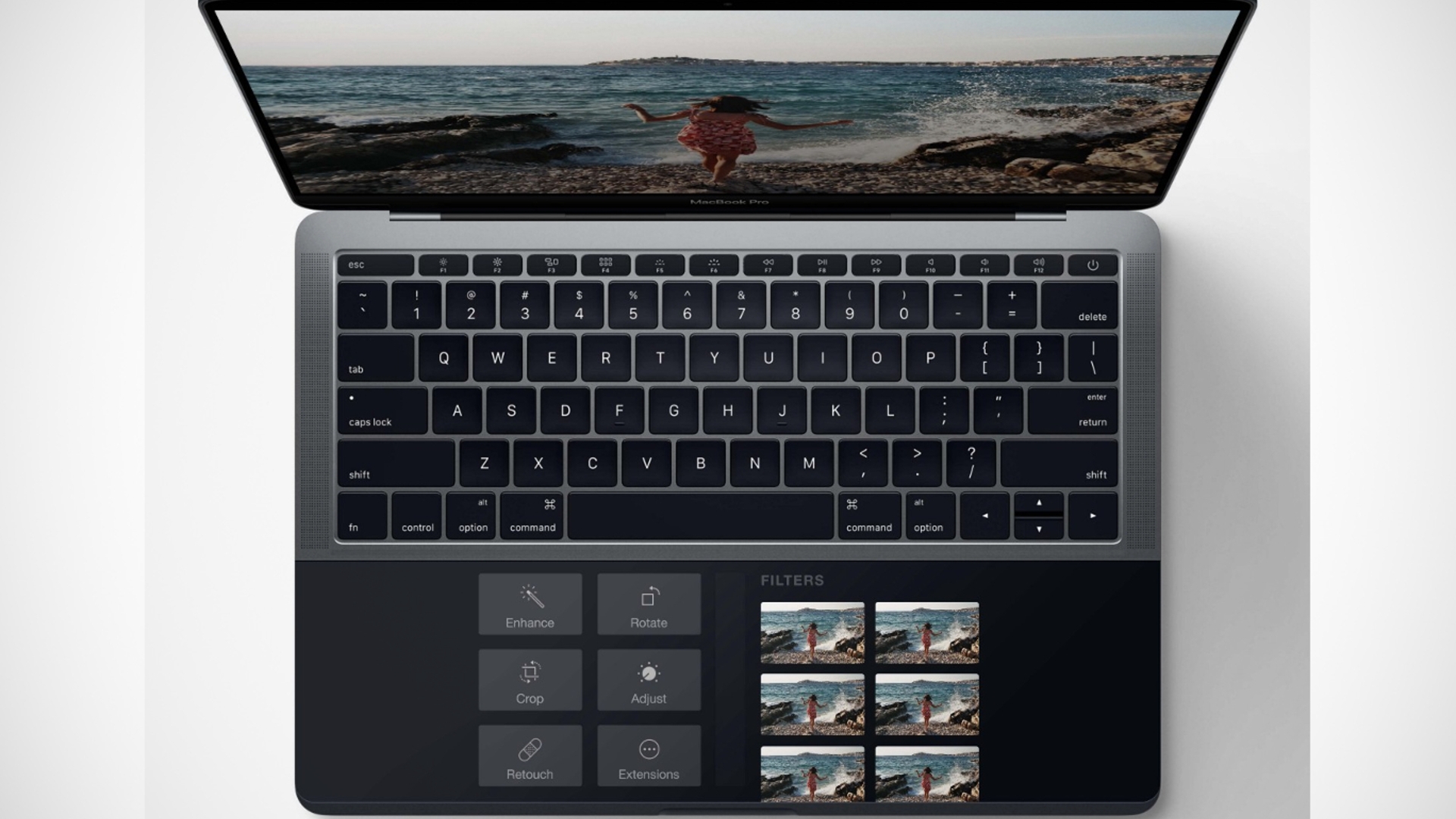 MacBook Pro 2016 Touch Bar Extended Konzept MacBook Pro 2016 Touch Bar Extended Konzept