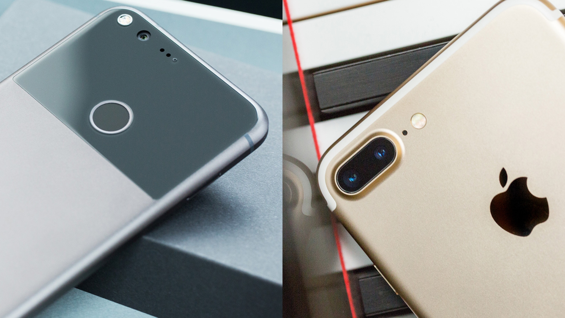 Google Pixel vs. iPhone 7 Plus