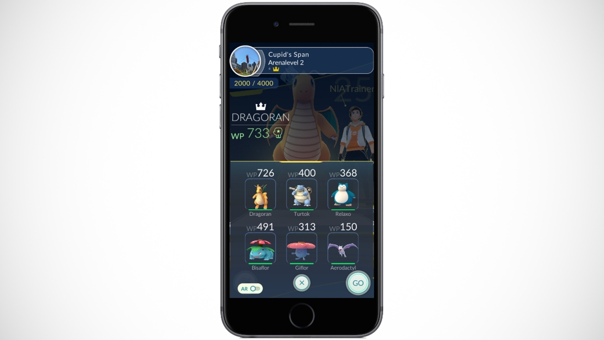 Pokémon GO Sechserteam Pokémon GO Sechserteam