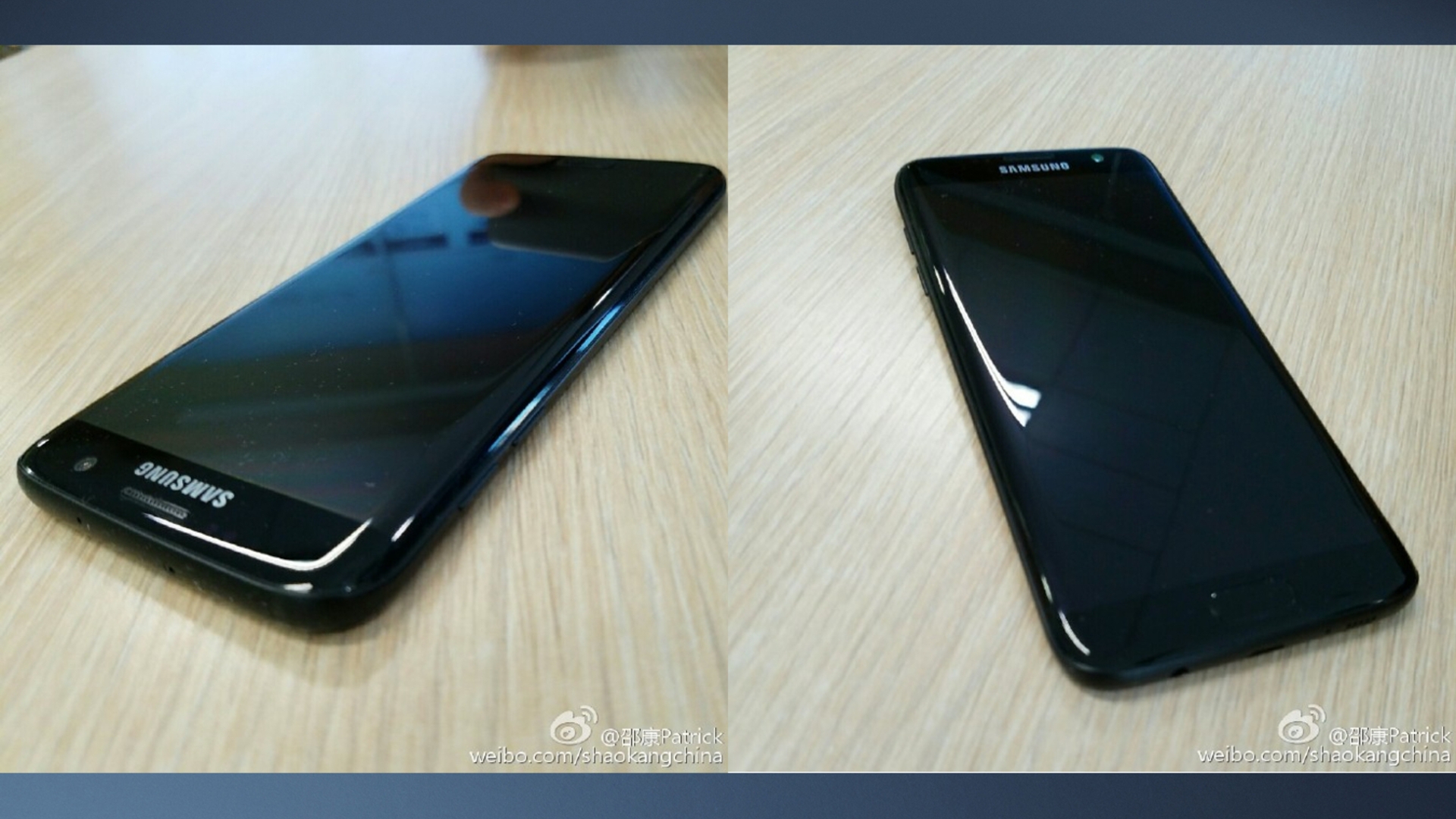 Galaxy S7 Glossy Black Weibo ShaoKangChina