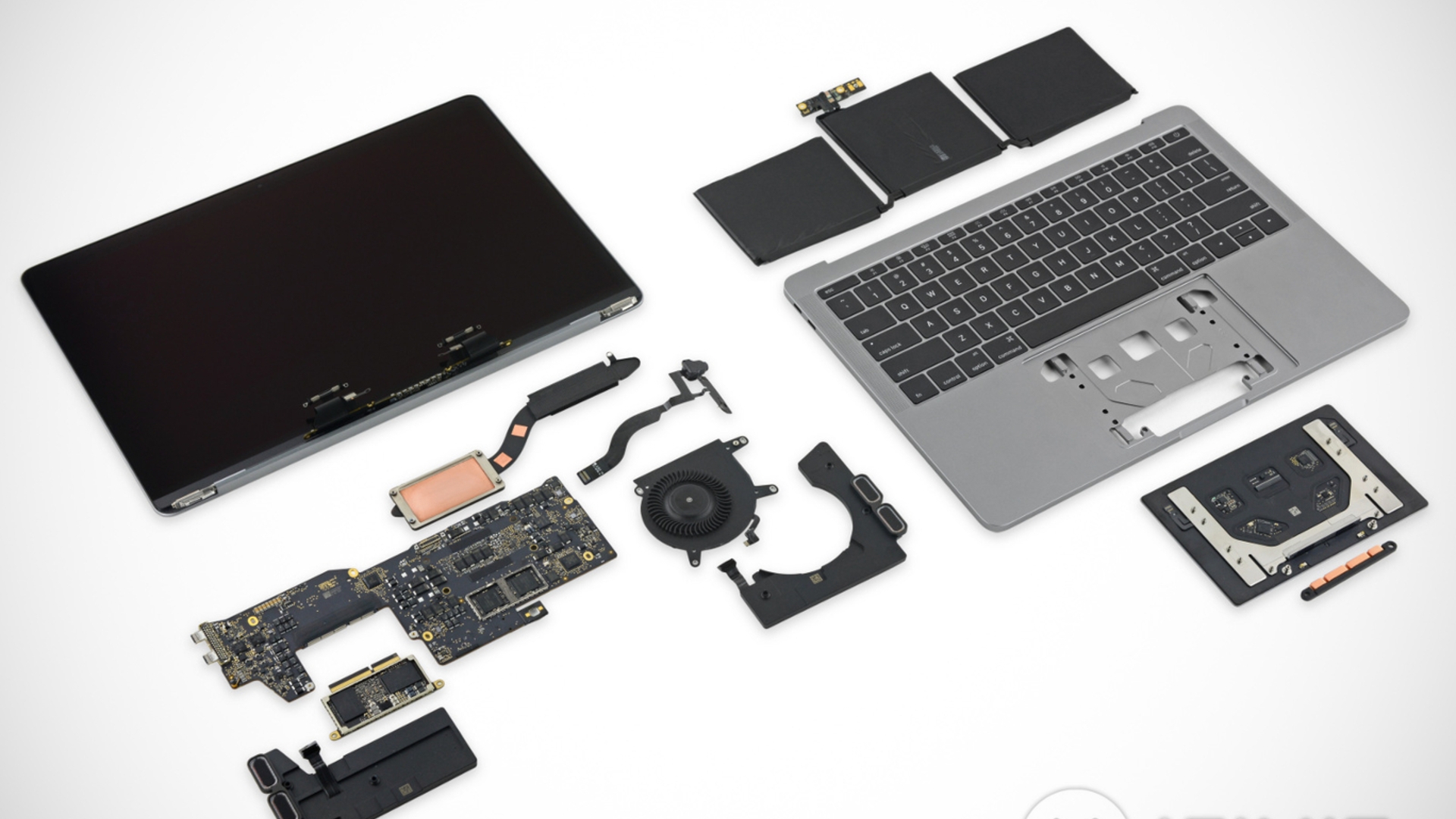 MacBookPro 13 Zoll iFixit Teardown2