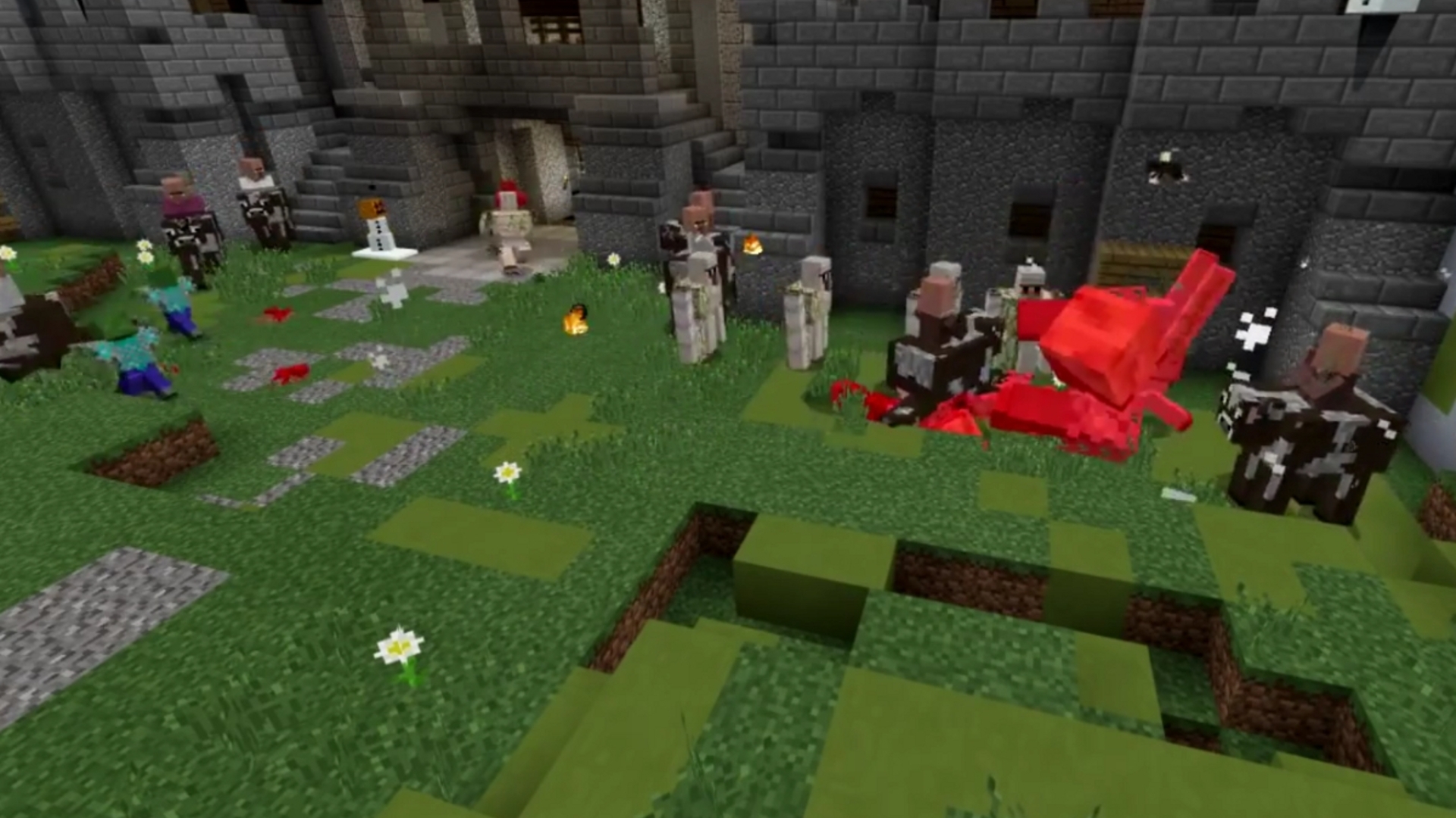 Minecraft Pocket Edition Castle Siege Add-On Minecraft Pocket Edition Castle Siege Add-On