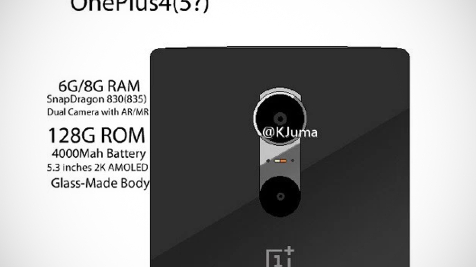OnePlus 4 5 leak kjuma weibo