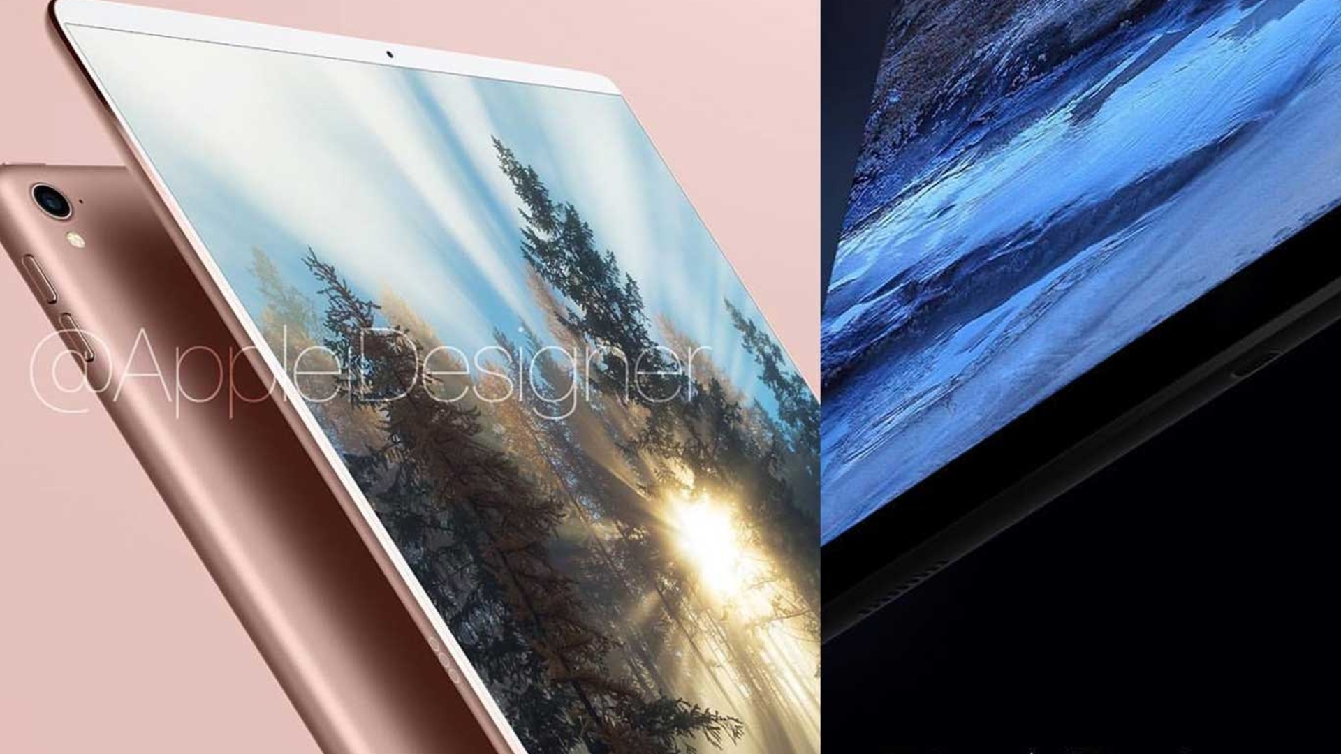 Dieses Konzept zeigt ein mögliches Design des IPad Pro 2 Dieses Konzept zeigt ein mögliches Design des IPad Pro 2