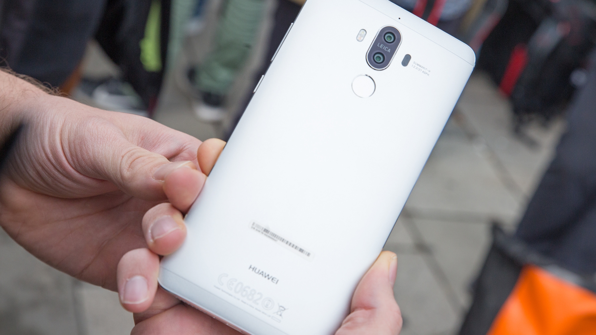 Huawei Mate 9: Die Rückansicht.