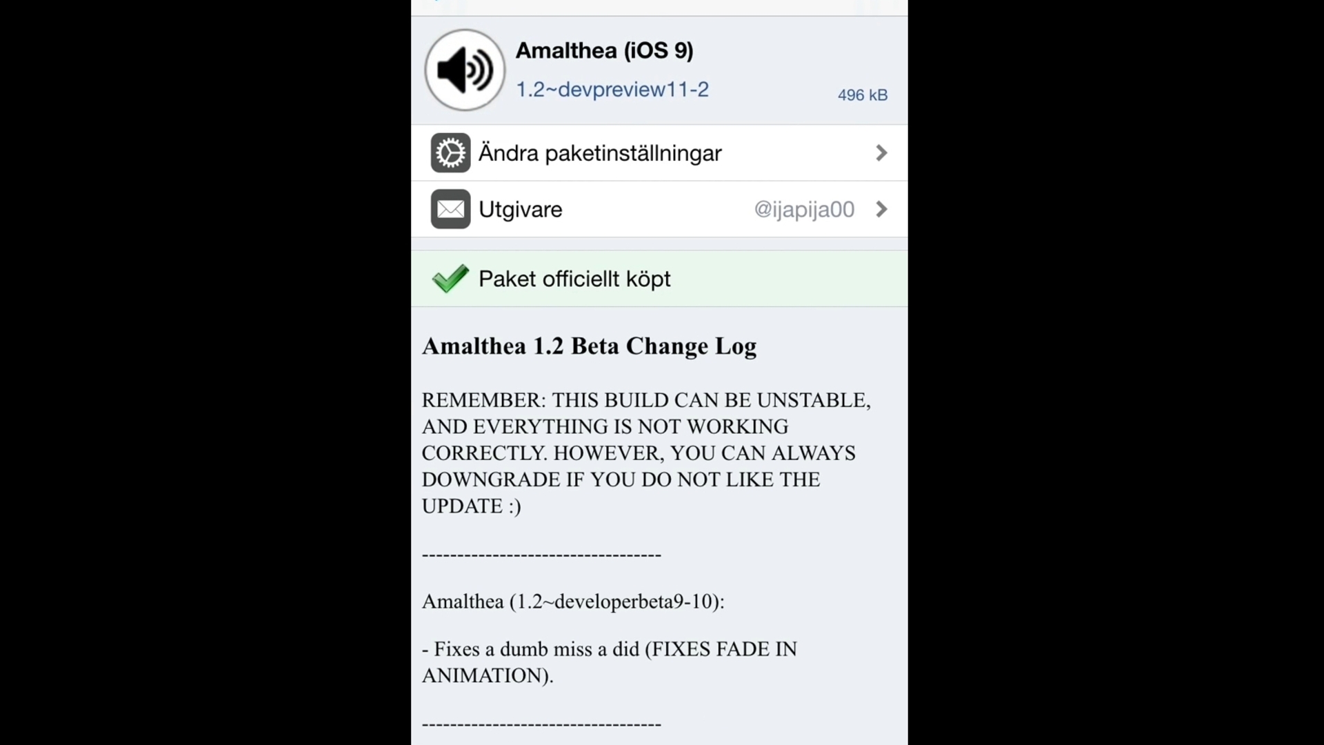 iPhone 7 iOS 10 Jailbreak Amalthea