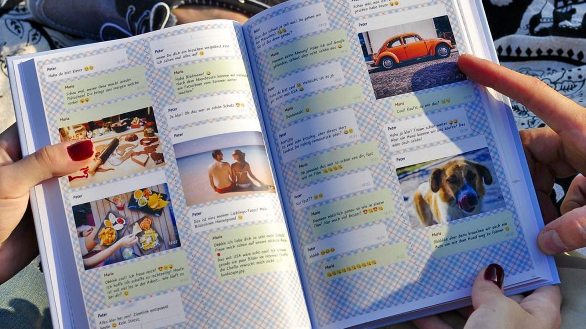 Mit Zapptales könnt Ihr Eure WhatsApp-Chats zum Buch werden lassen Mit Zapptales könnt Ihr Eure WhatsApp-Chats zum Buch werden lassen