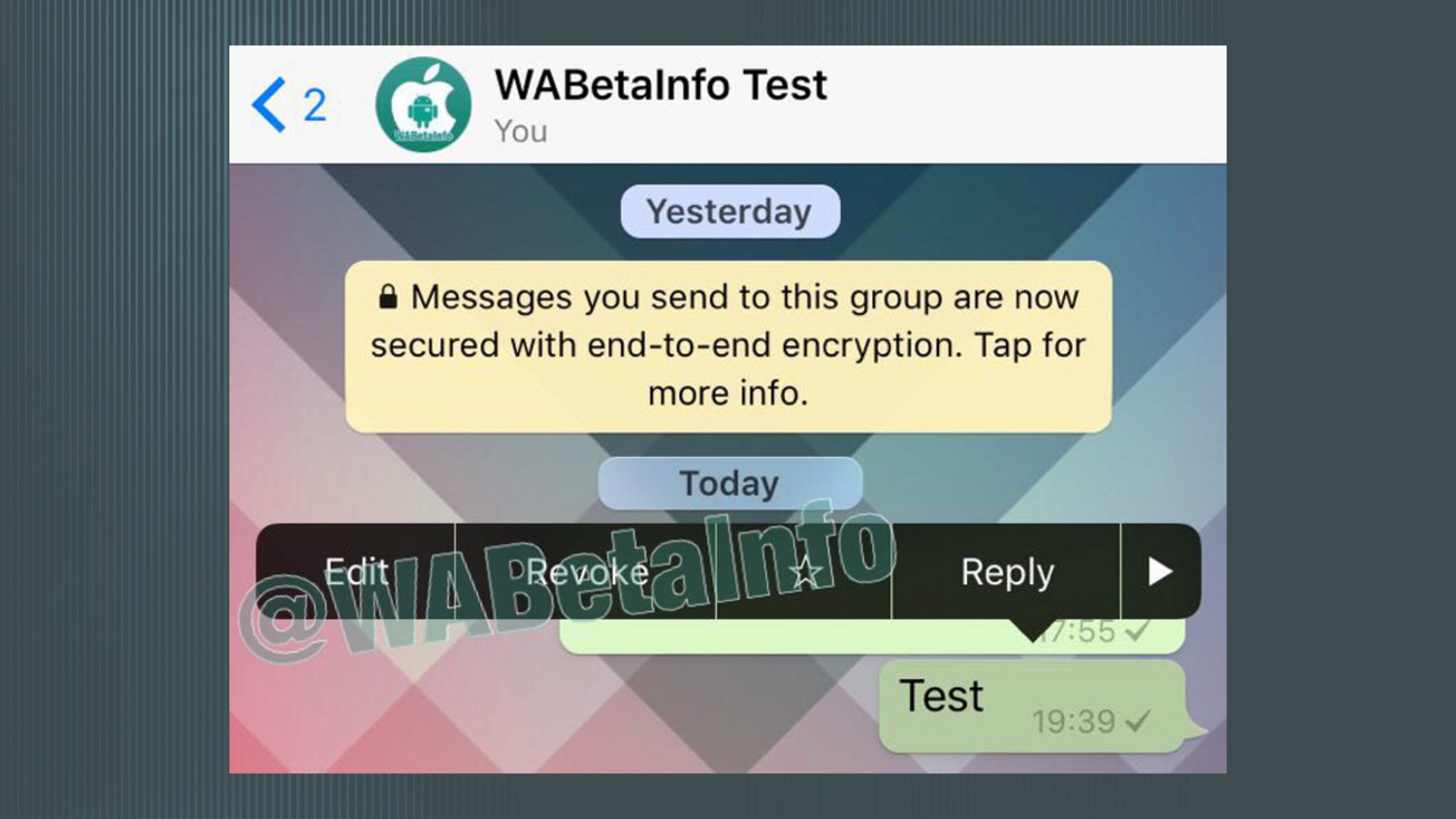 WhatsApp editieren WhatsApp editieren