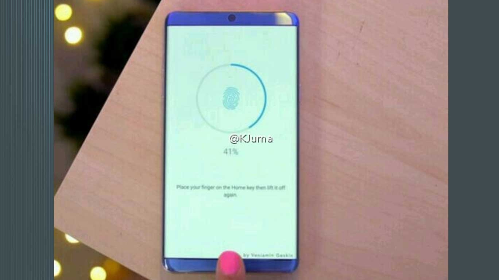 Dieses geleakte Foto soll das Honor Magic zeigen Dieses geleakte Foto soll das Honor Magic zeigen