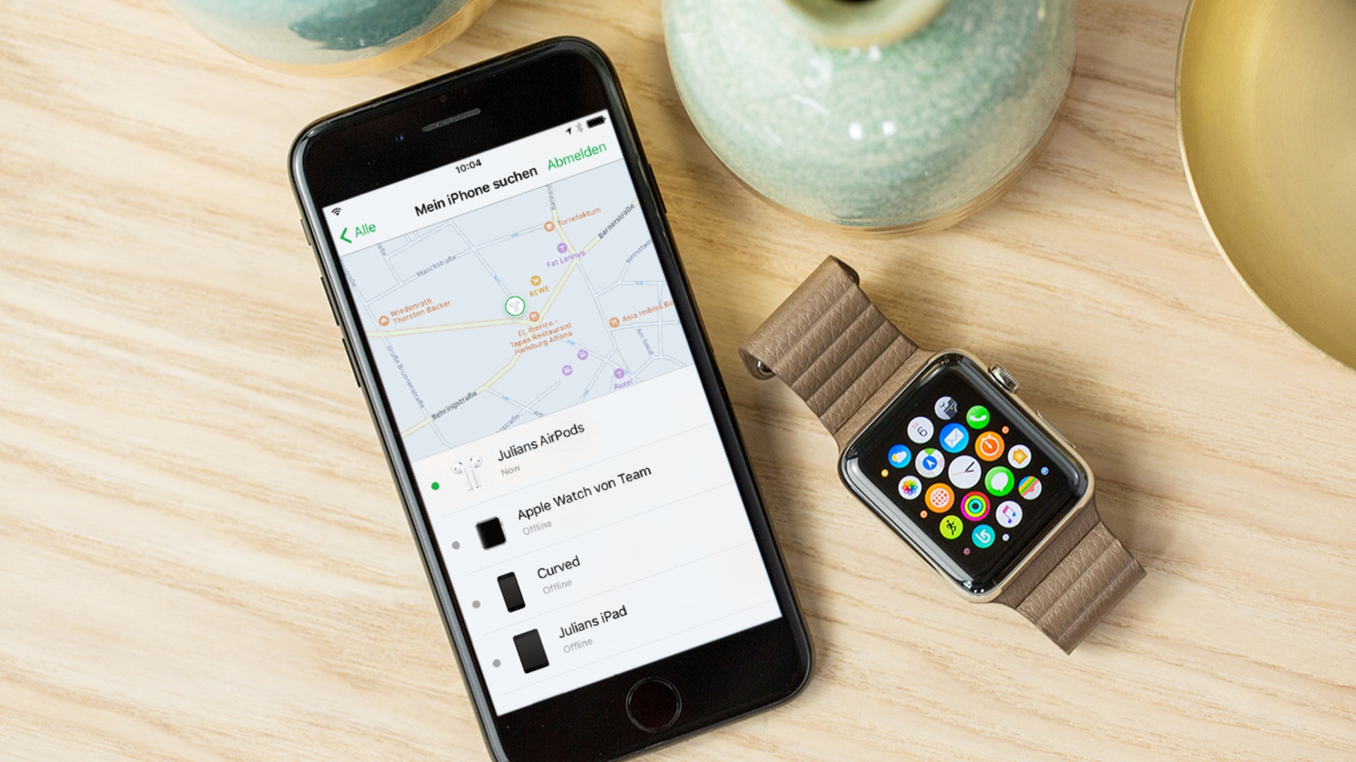 iOS 10.3 Beta 1: AirPods finden. iOS 10.3 Beta 1: AirPods finden.