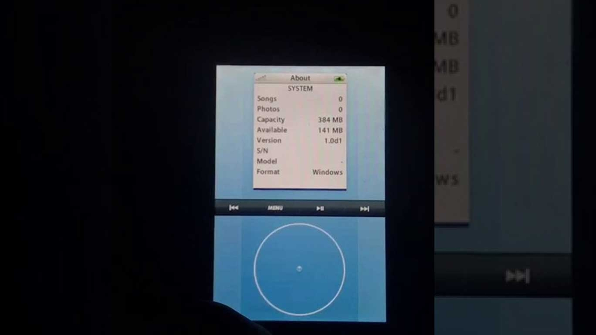 Dieses Bild soll einen Prototypen der ersten iPhone-Software zeigen Dieses Bild soll einen Prototypen der ersten iPhone-Software zeigen