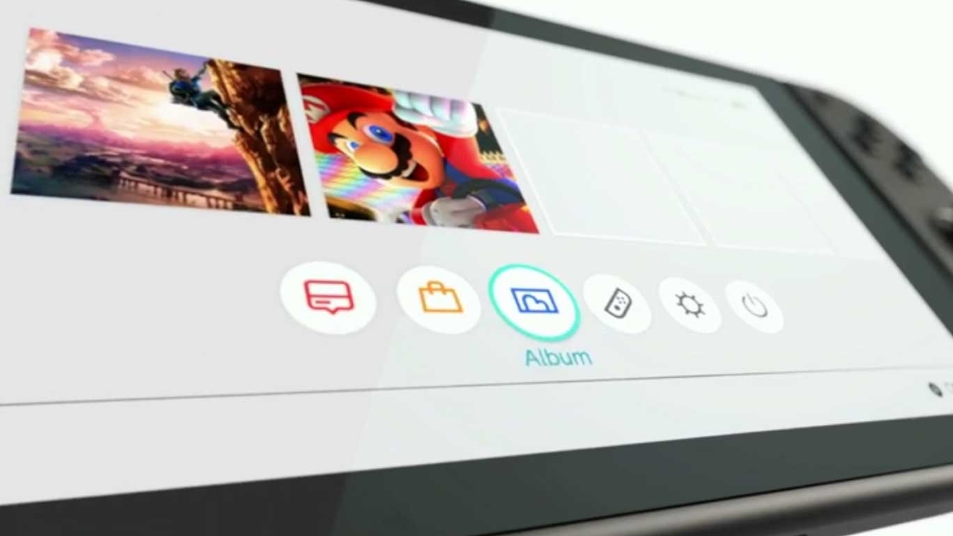 So soll die Benutzeroberfläche der Nintendo Switch aussehen So soll die Benutzeroberfläche der Nintendo Switch aussehen