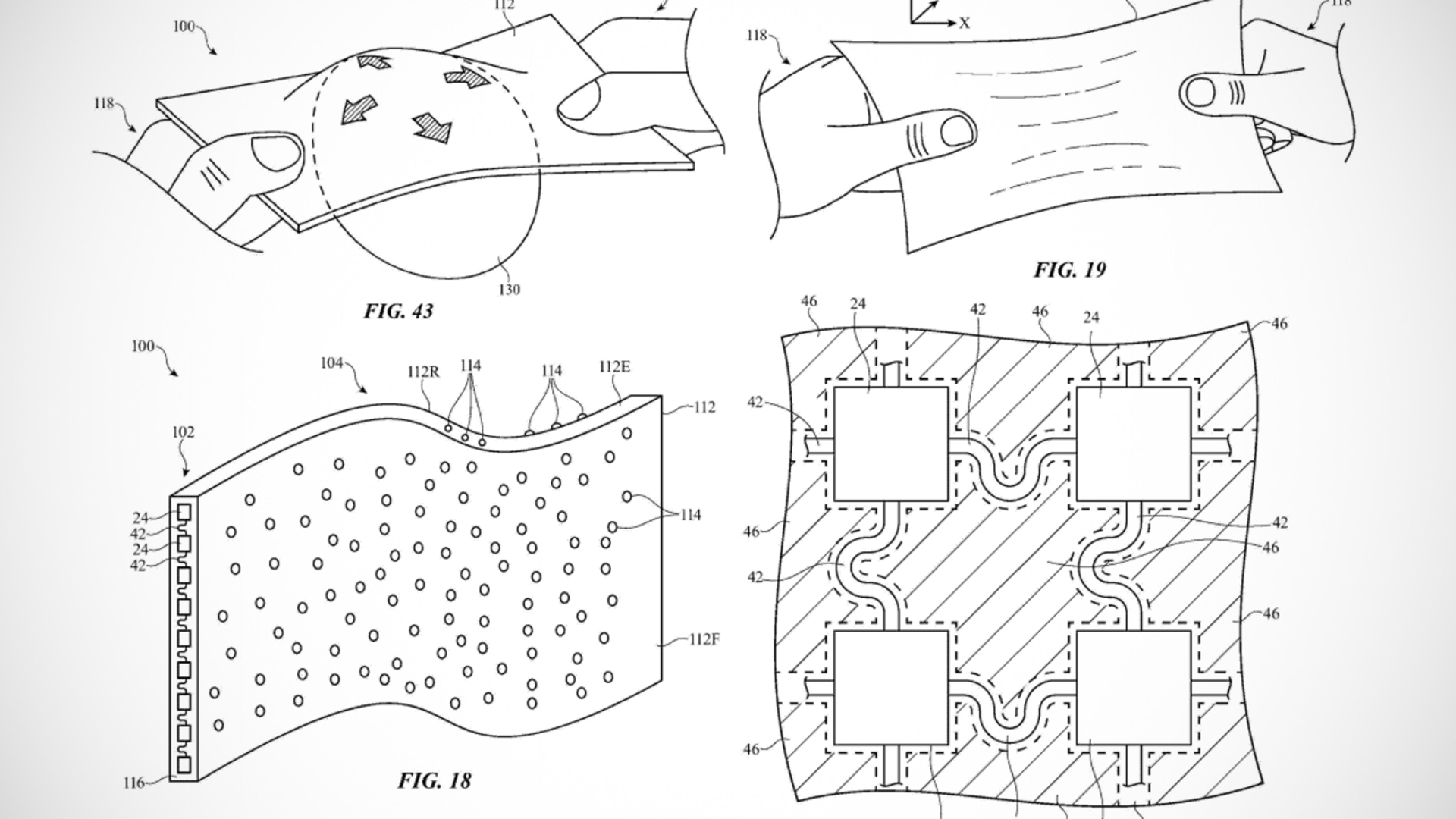 Apple flexible Display USPTO