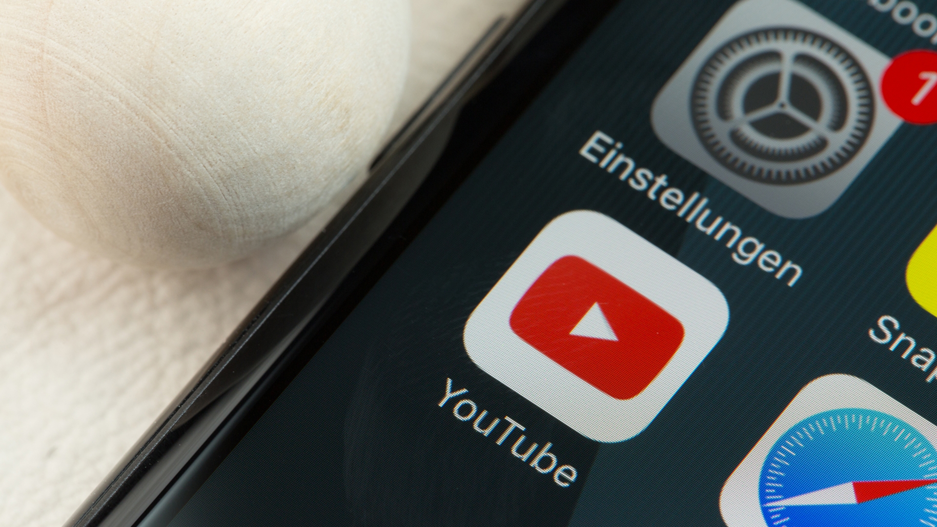 Apps youtube auf iPhone 7