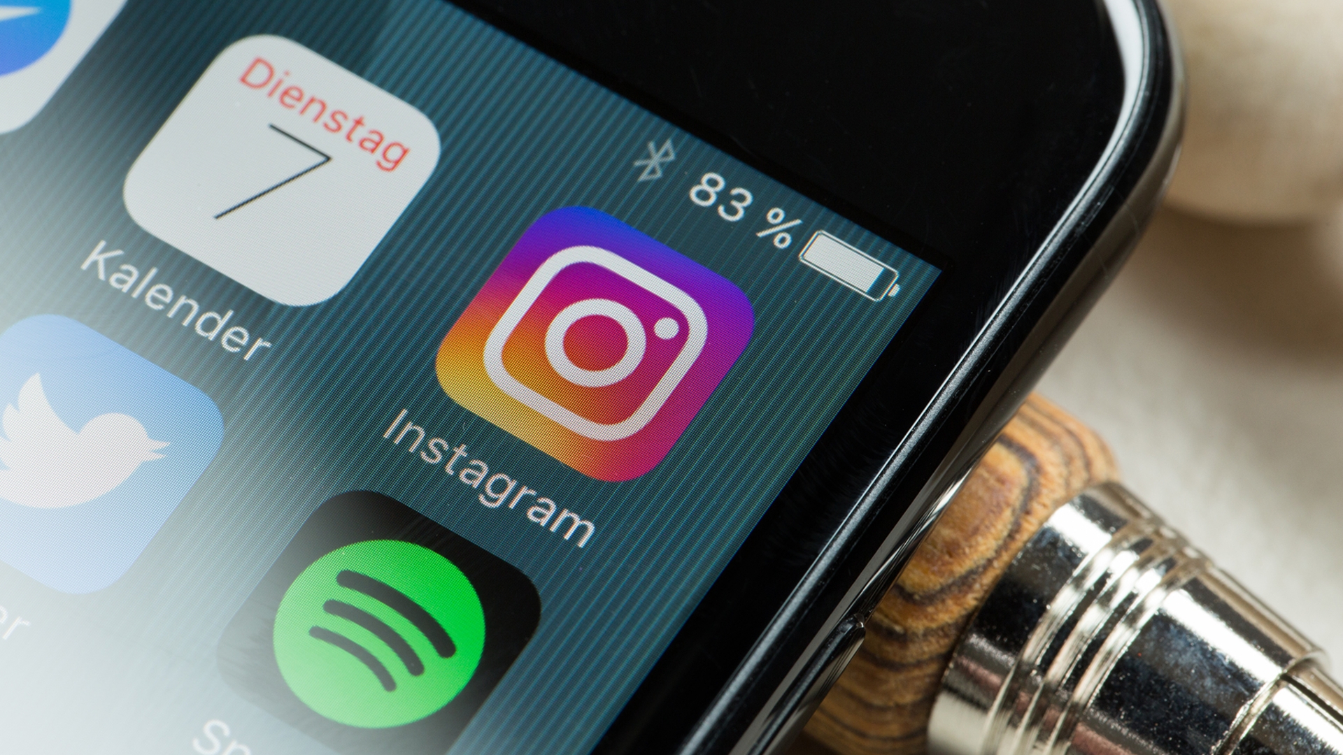Apps Instagram auf dem iPhone 7