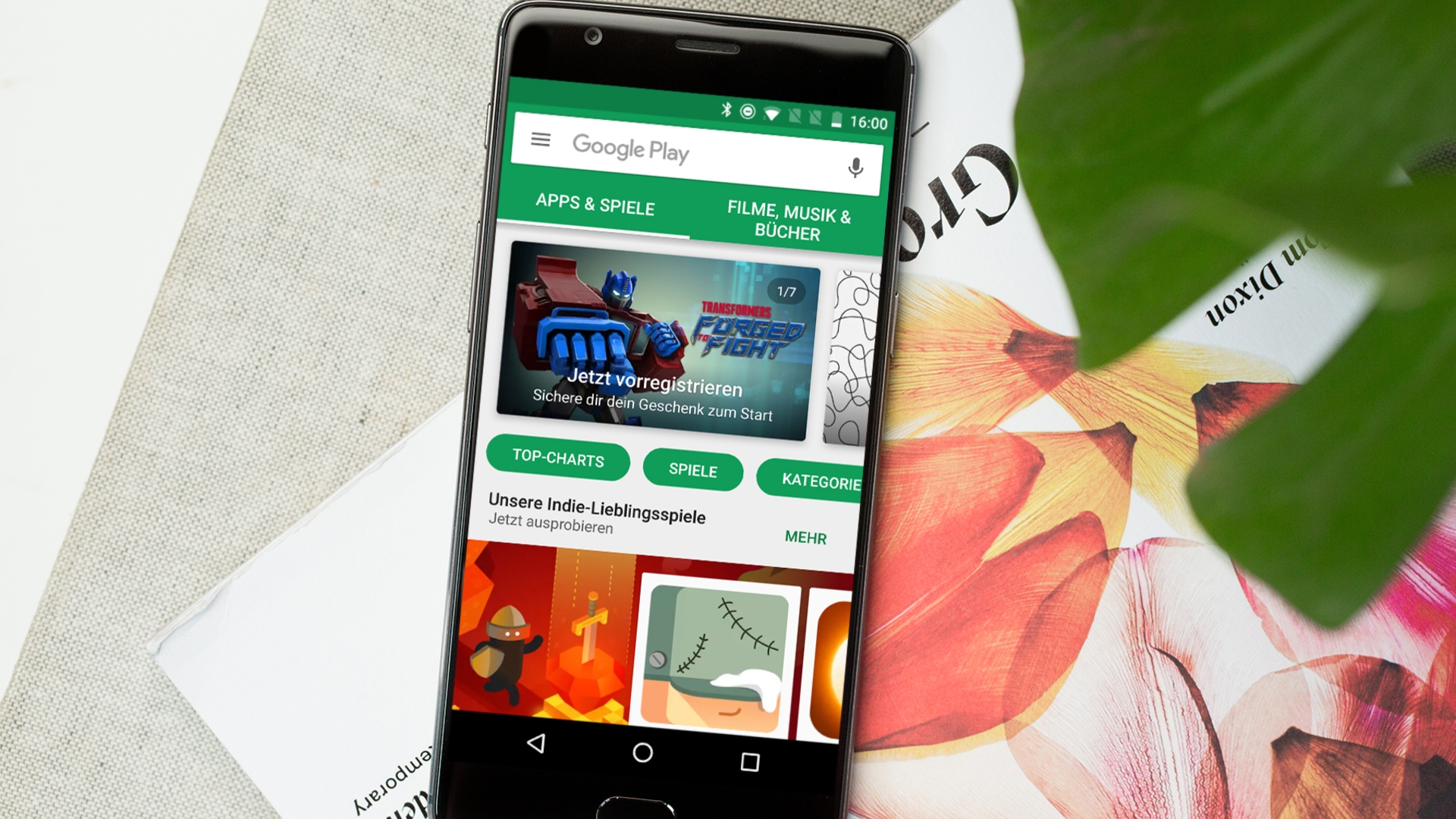 Google Play Store Google Play Store auf dem OnePlus 3T