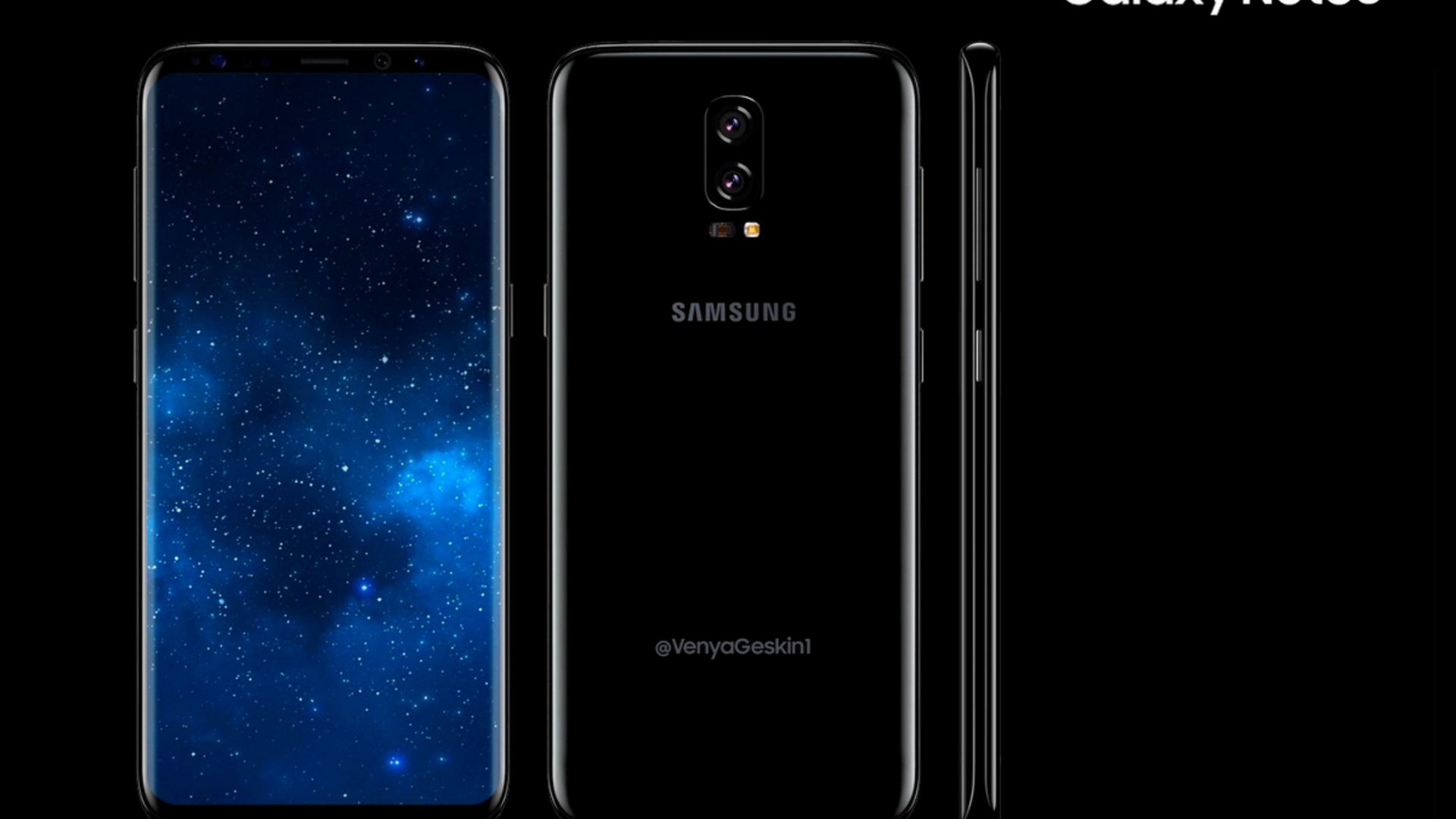 Galaxy Note 8 Konzept Galaxy Note 8 Konzept