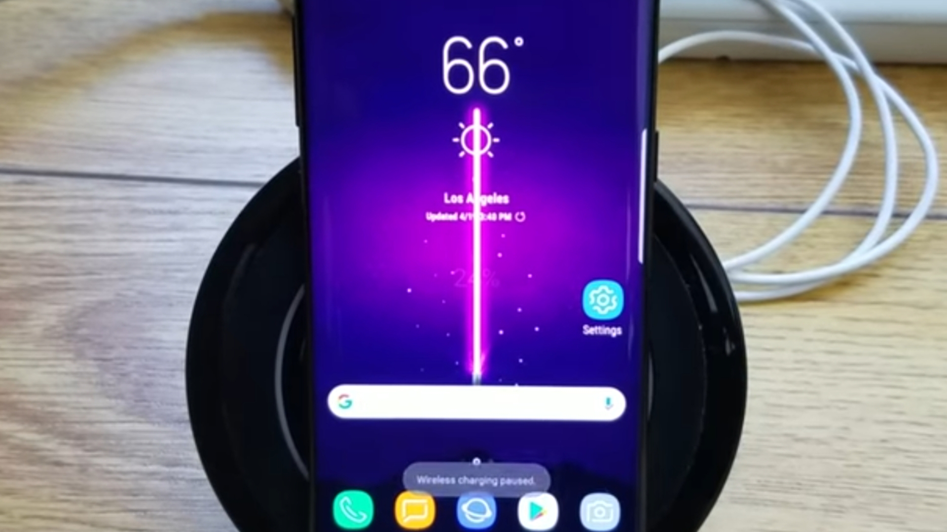 Galaxy S8 Wireless QI Charging YouTube John M Kuchta