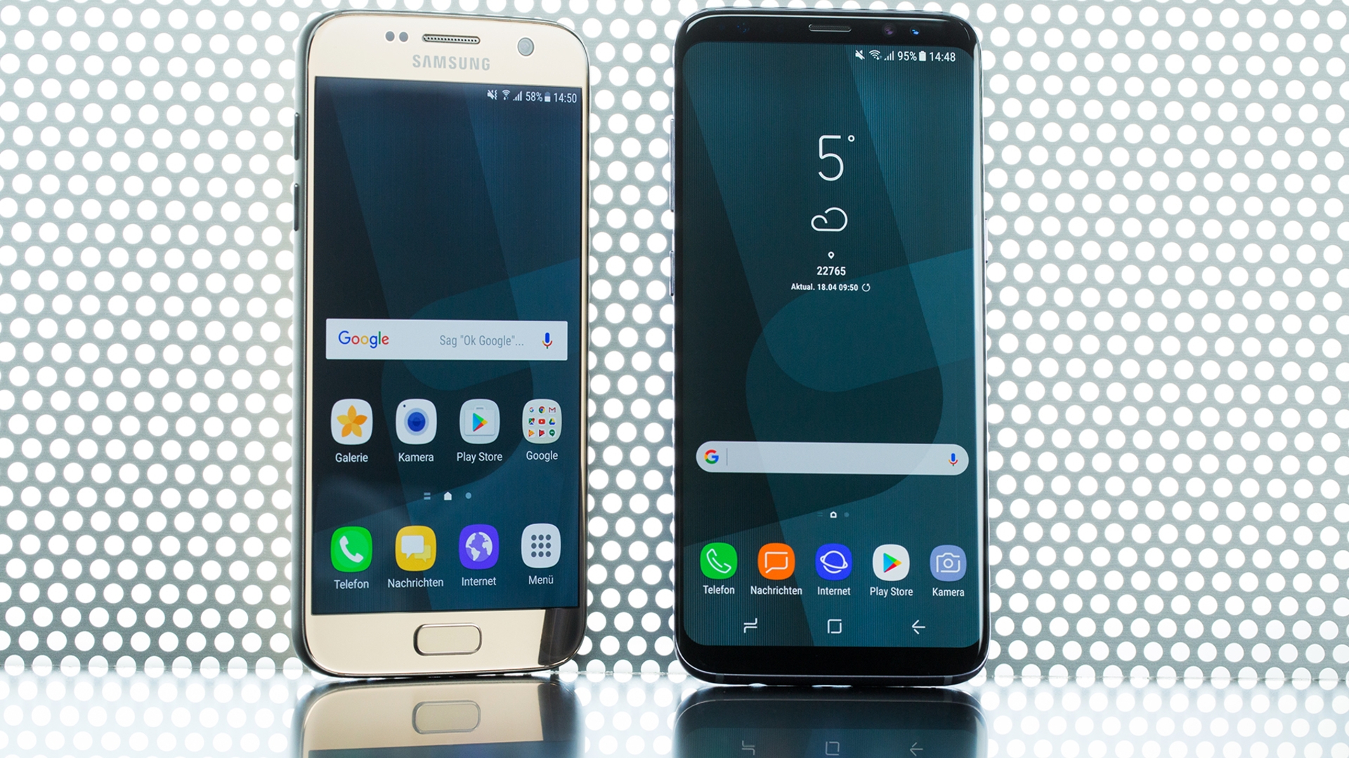 Samsung Galaxy S7 vs Samsung Galaxy S8 Samsung Galaxy S7 vs Samsung Galaxy S8