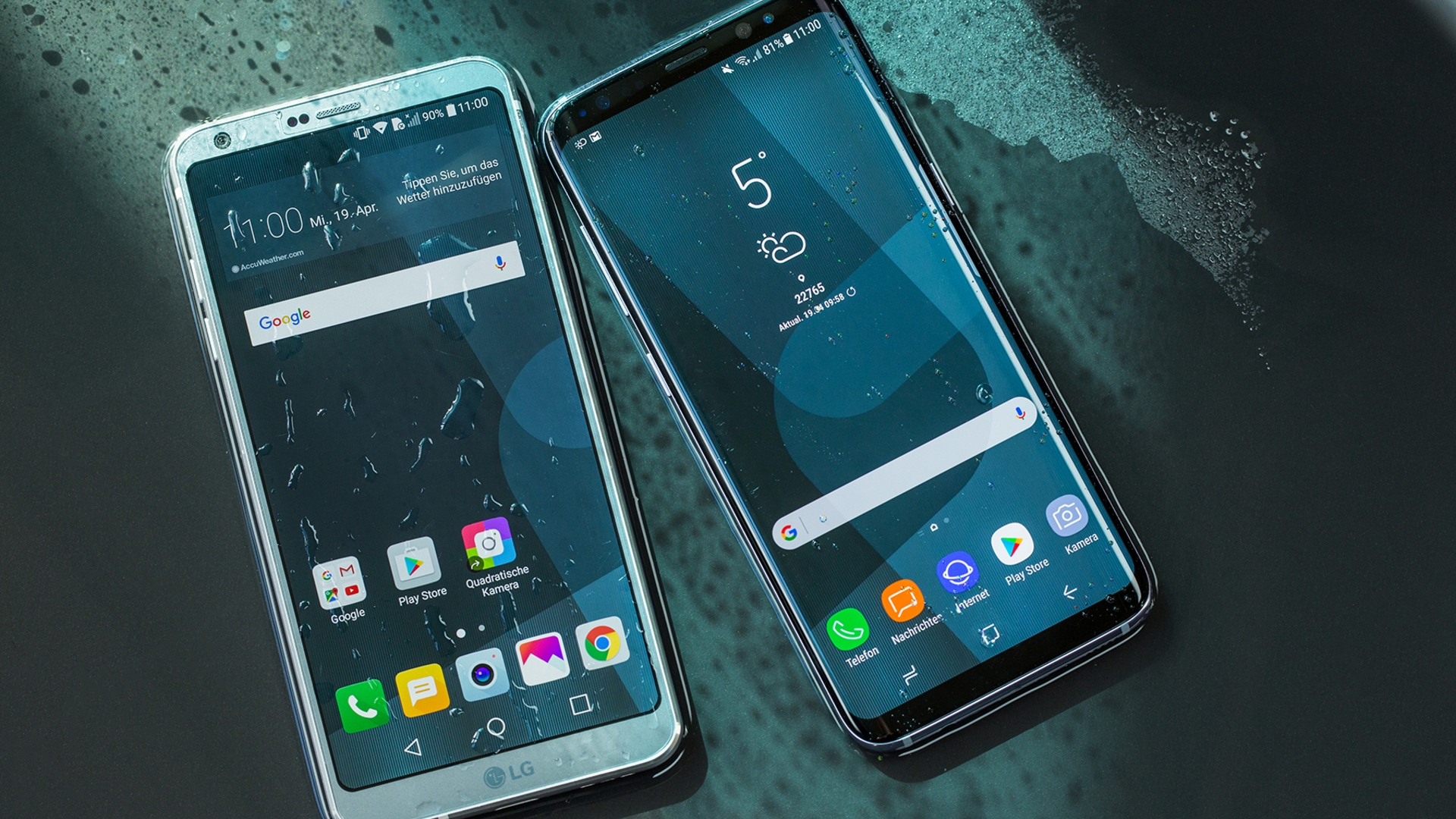 LG G6 vs Samsung Galaxy S8