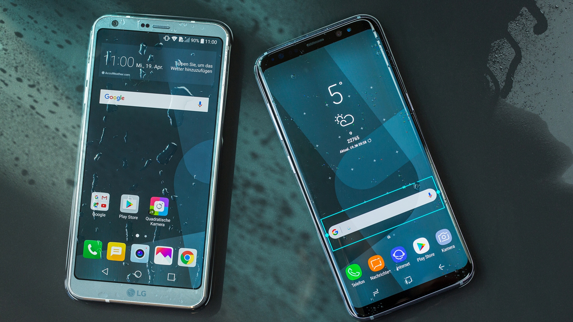 LG G6 vs Samsung Galaxy S8 LG G6 vs Samsung Galaxy S8