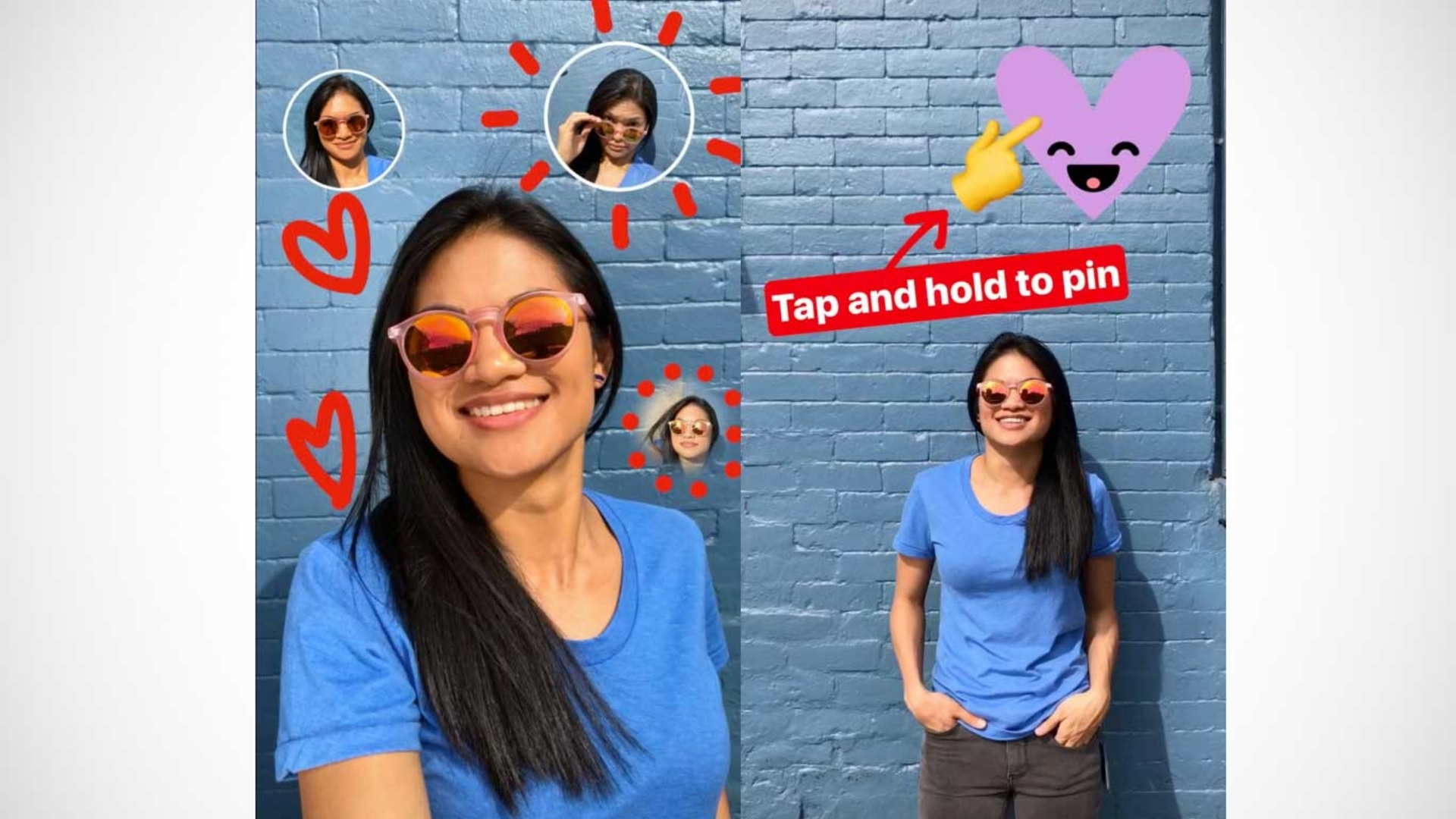 Instagram Stories erhält nun Selfie-Sticker