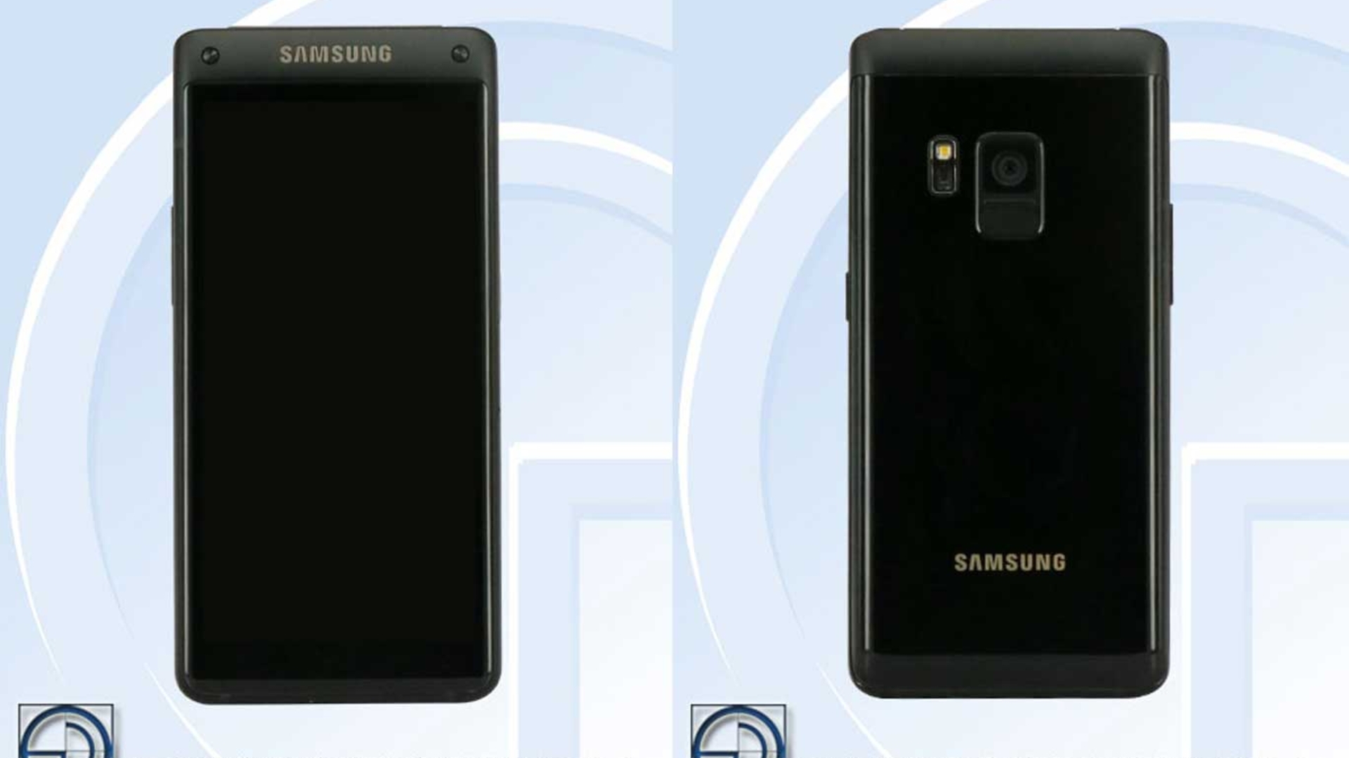 So soll das Samsung W2018 Klapp-Smartphone aussehen So soll das Samsung W2018 Klapp-Smartphone aussehen