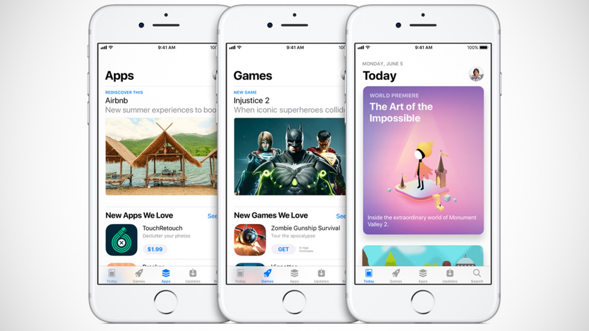 Der App Store erhält mit iOS 11 einen neuen Look. Der App Store erhält mit iOS 11 einen neuen Look.