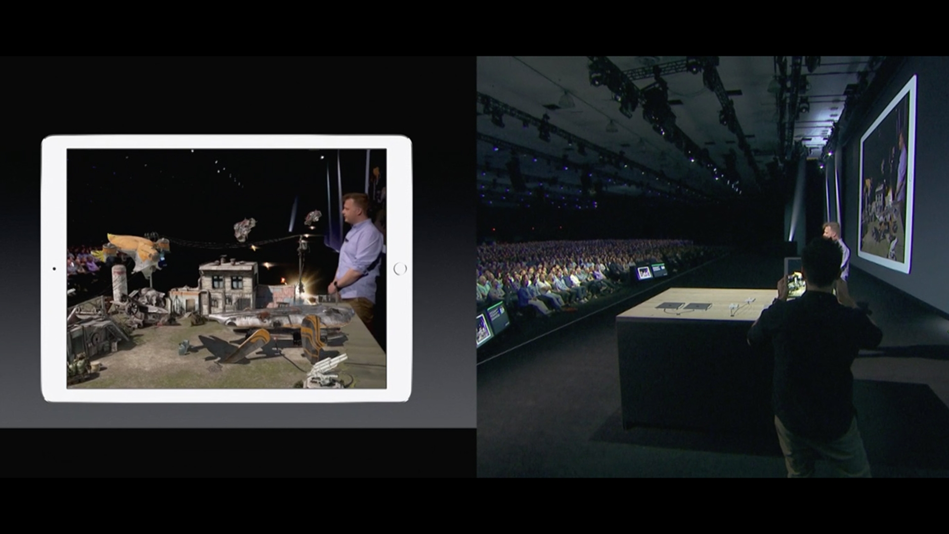 Schöne AR-Demo bei der WWDC. Schöne AR-Demo bei der WWDC.