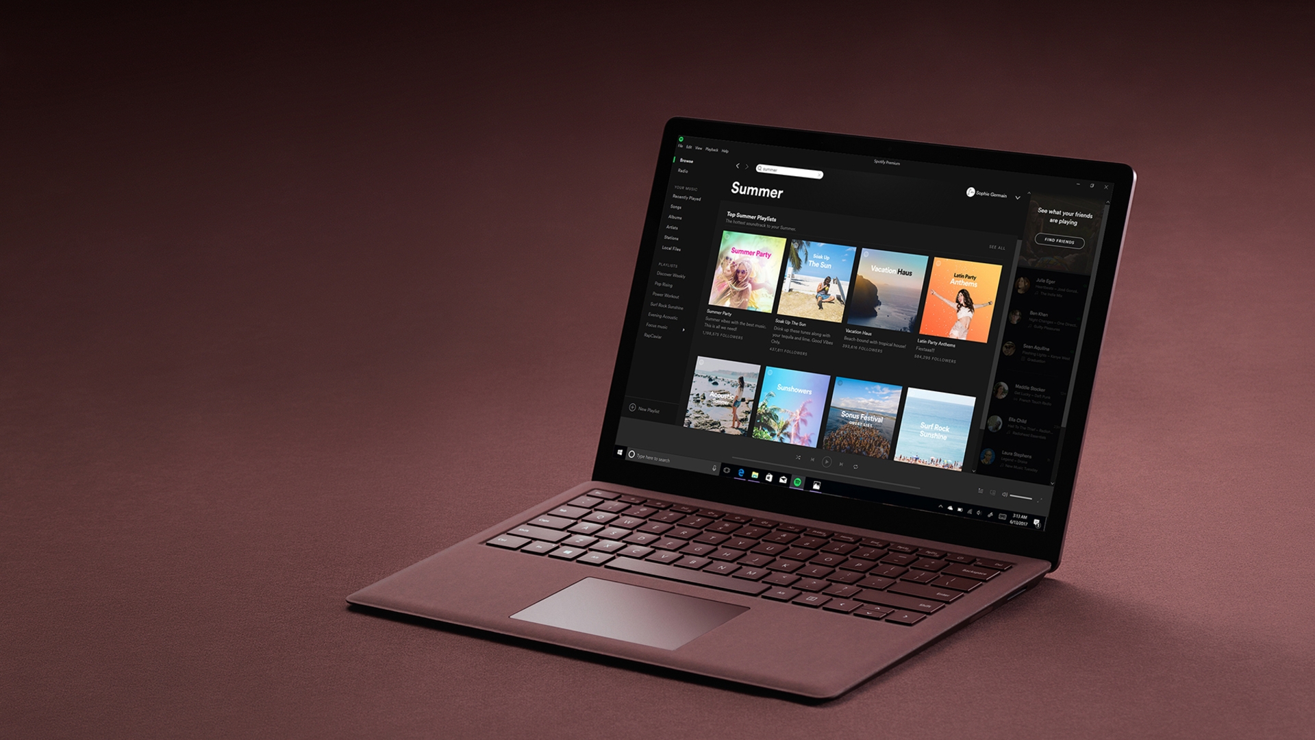 Spotify_Windows_Integration_MSSurface_Laptop Spotify_Windows_Integration_MSSurface_Laptop