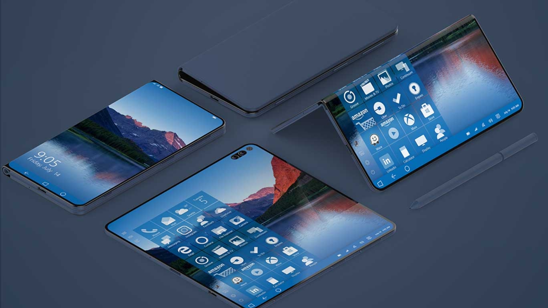 So stellt sich ein Microsoft-Designer das Surface Phone vor So stellt sich ein Microsoft-Designer das Surface Phone vor