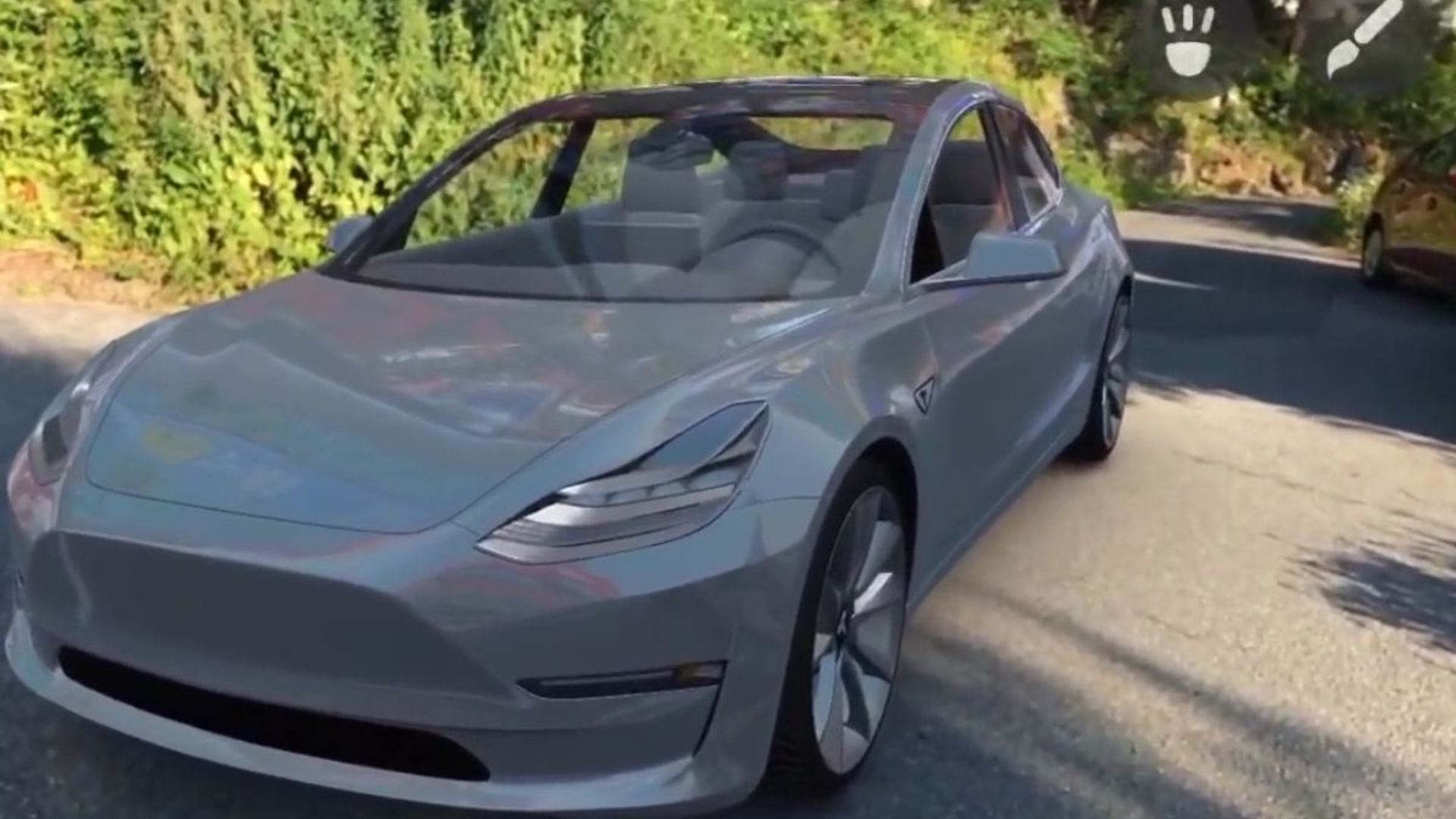 ARKit mit iOS 11 Tesla Model 3 ARKit mit iOS 11 Tesla Model 3
