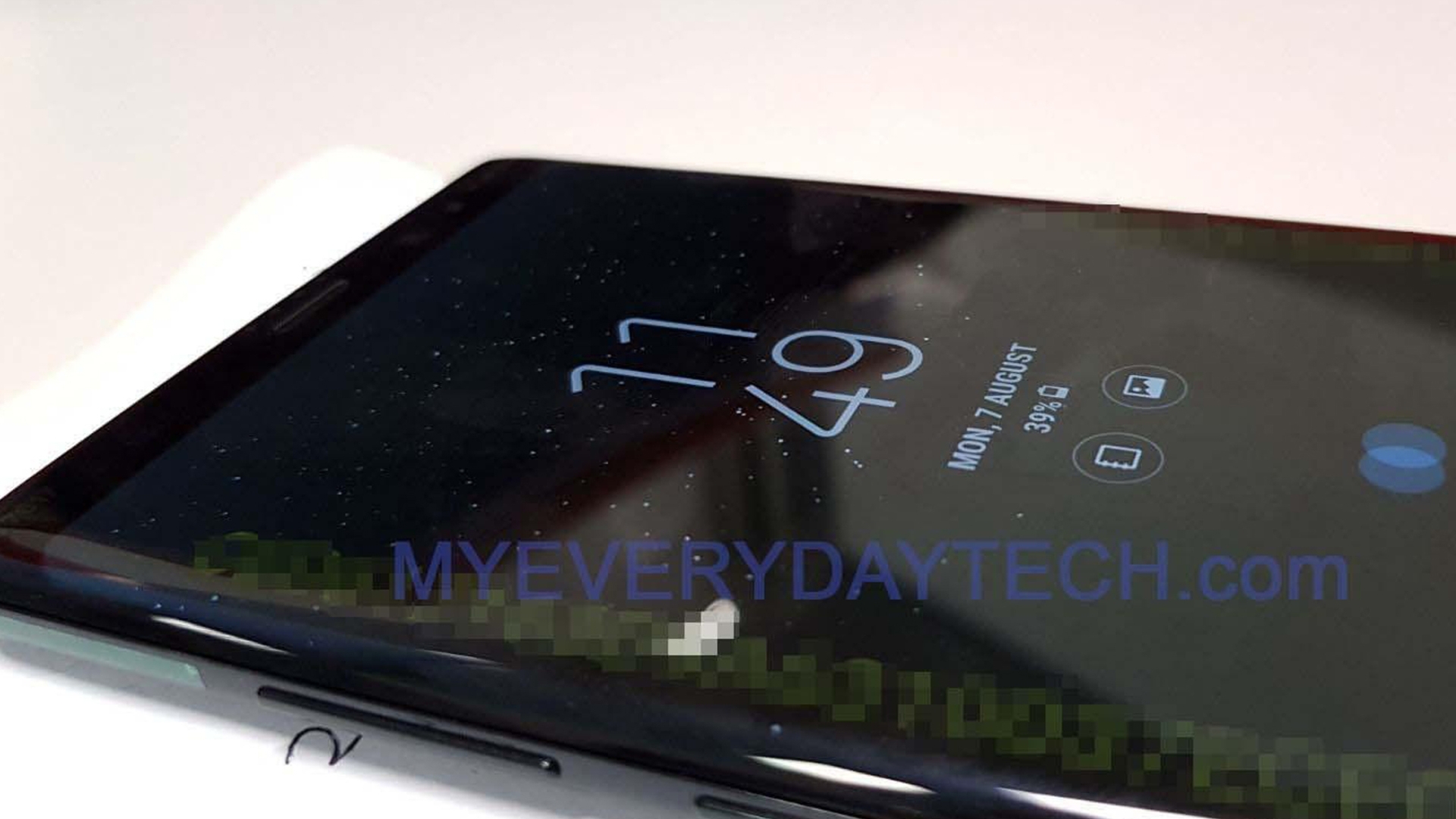 Samsung Galaxy Note 8 Leak-Foto Samsung Galaxy Note 8 Leak-Foto