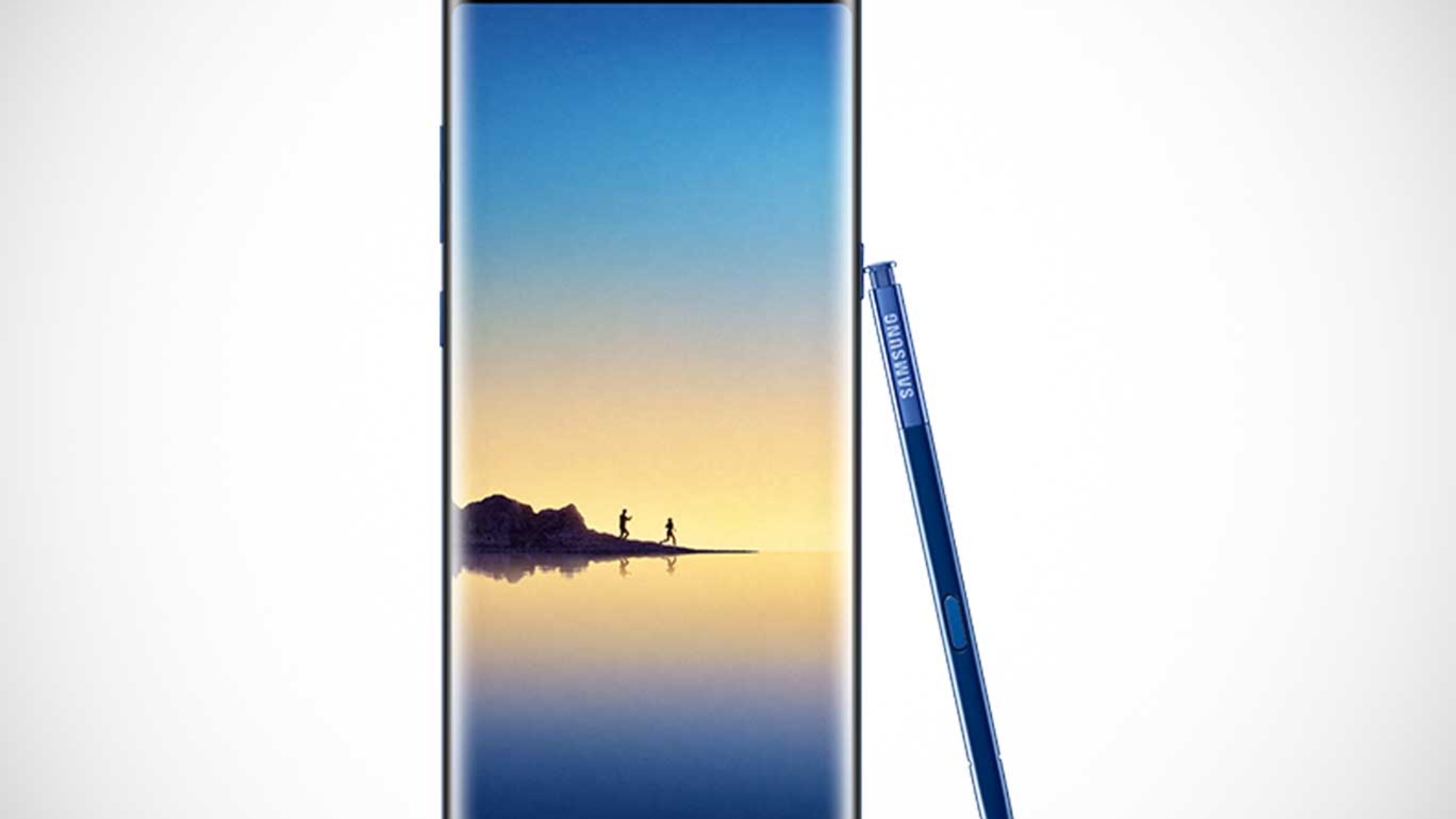 So soll das Galaxy Note 8 in "Deep Sea Blue" aussehen