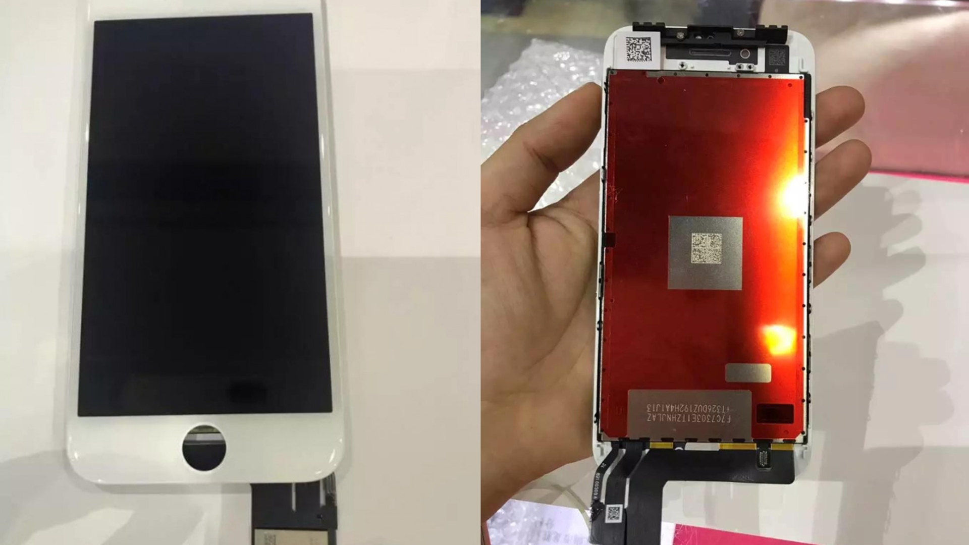 iPhone 7s slashleaks front display