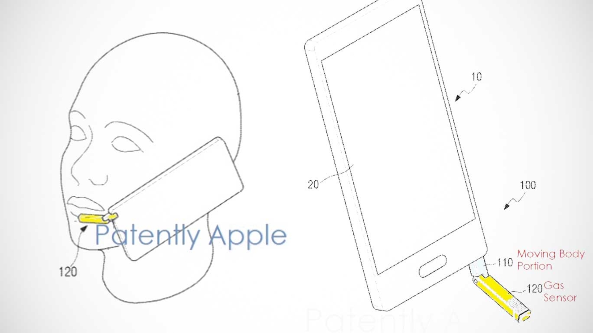 Das Samsung-Patent beschreibt auch eine Atem-Analyse