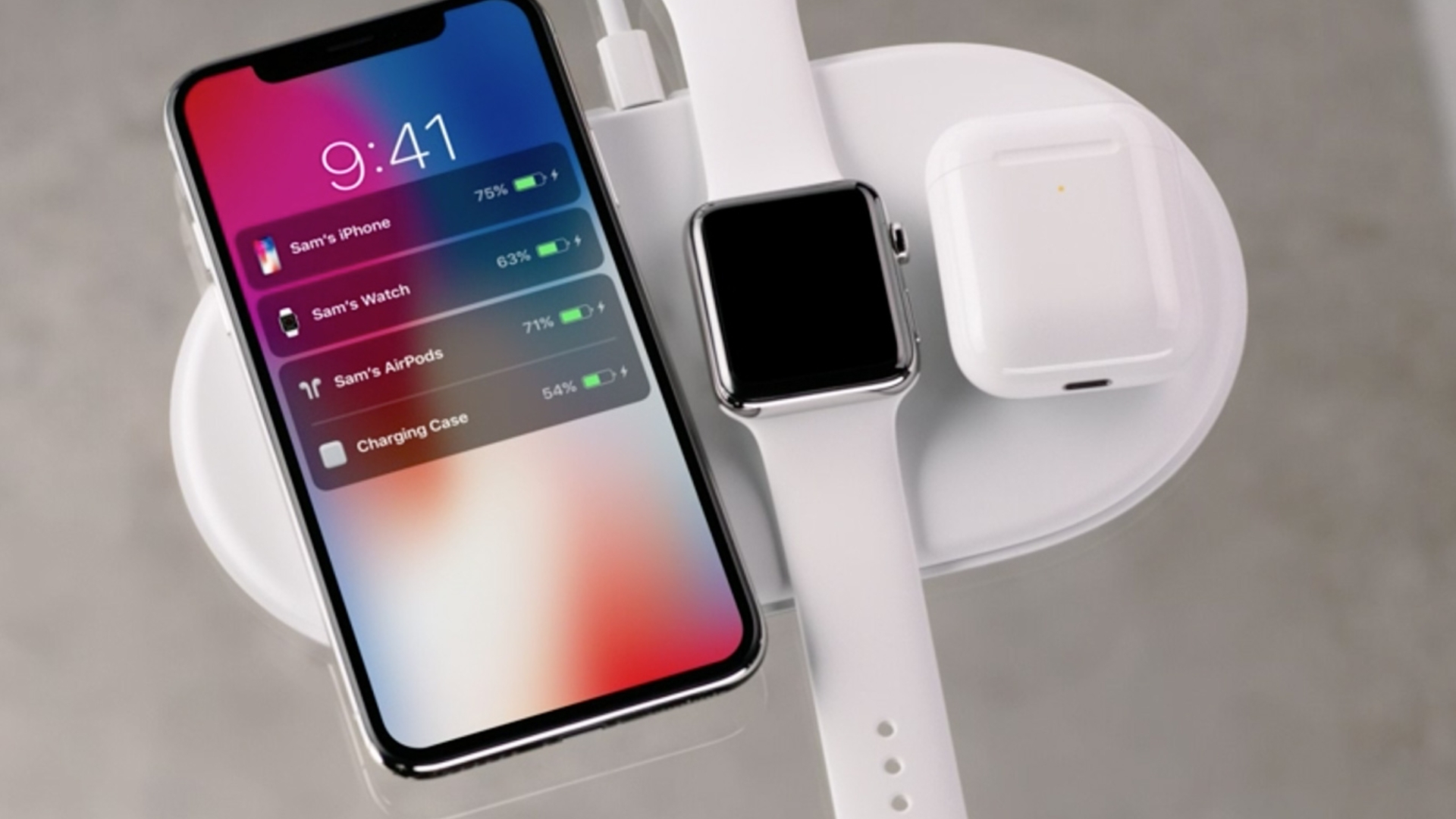 AirPower Apple AirPower kann mehrere Geräte gleichzeitig laden
