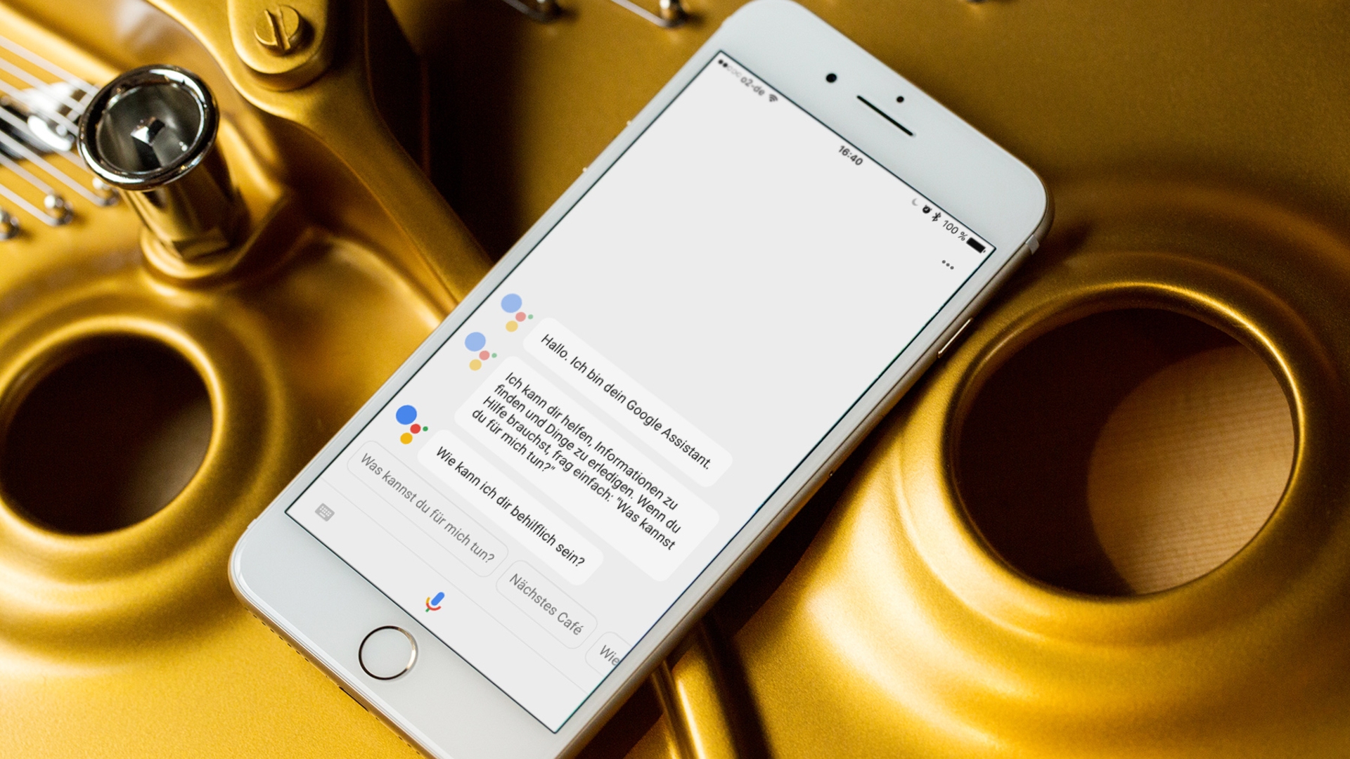 Google Assistant iPhone 7 Plus