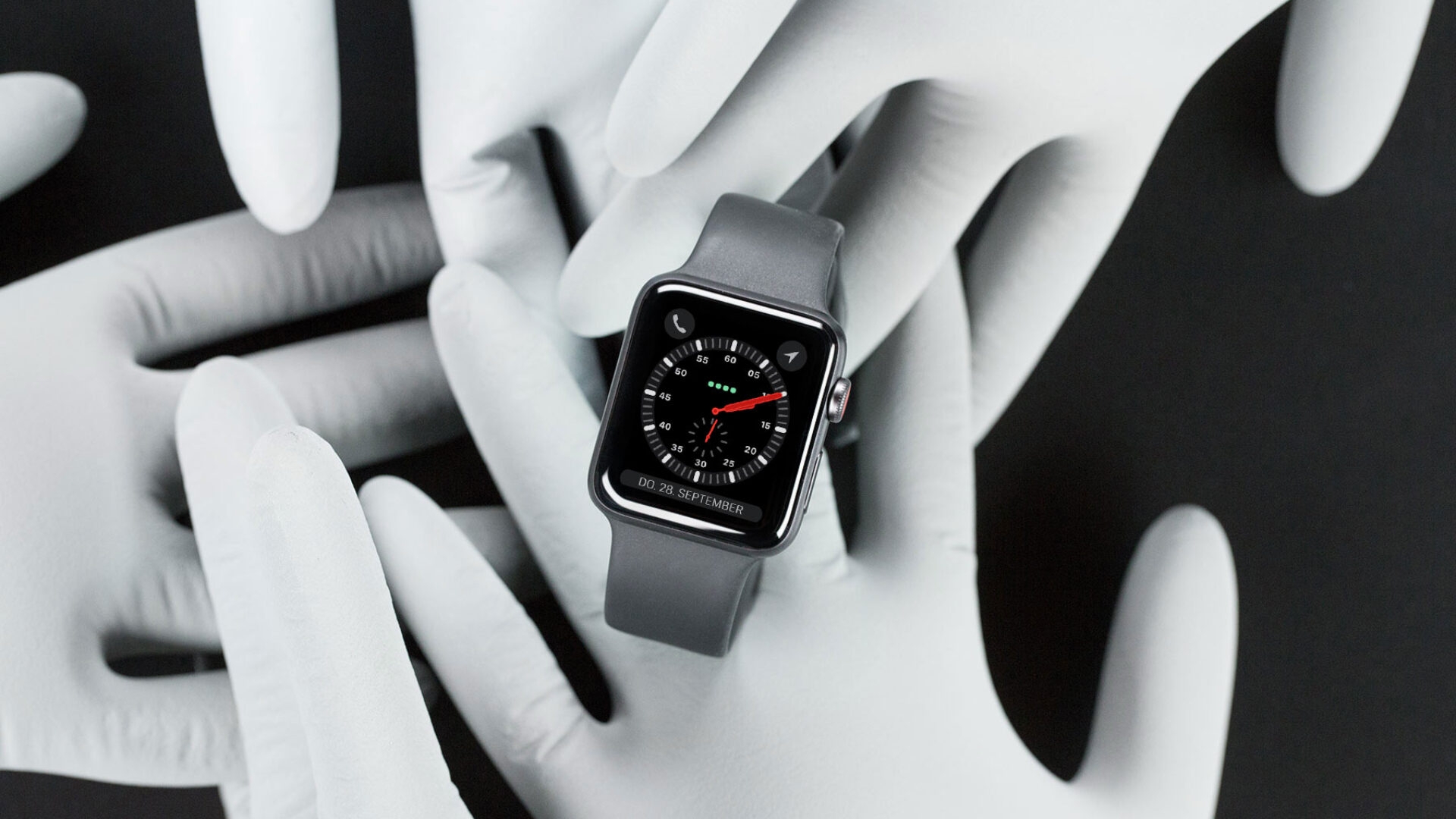 Die Apple Watch Series 3 ist eine Smartwatch, die ohne Handy ebenso funktioniert