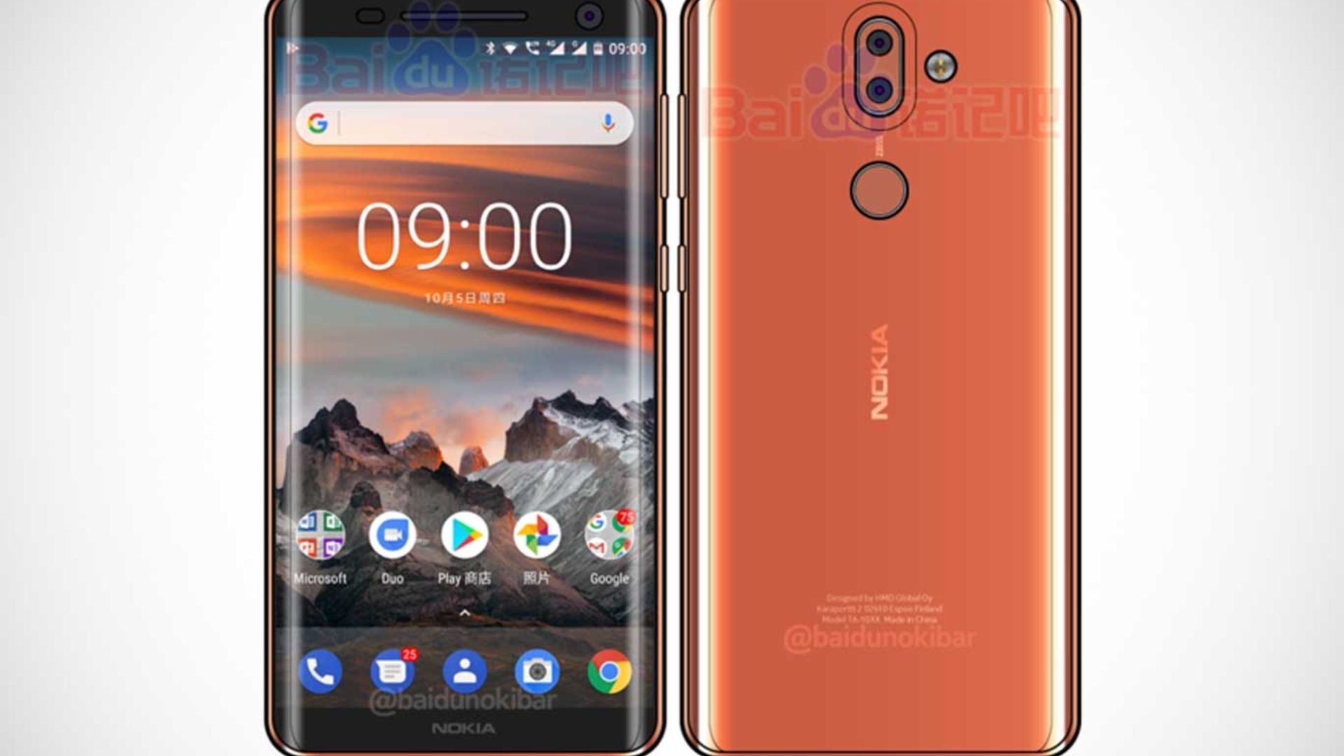 So soll das Nokia 9 aussehen