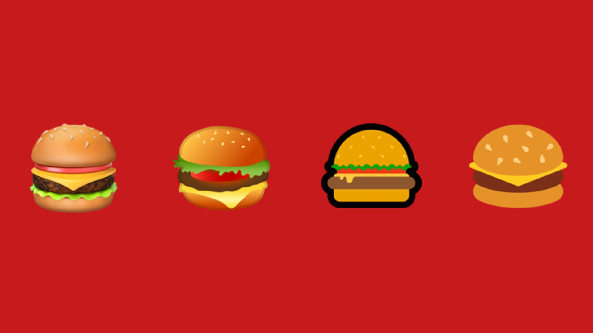 Emoji-Hamburger Emoji-Hamburger