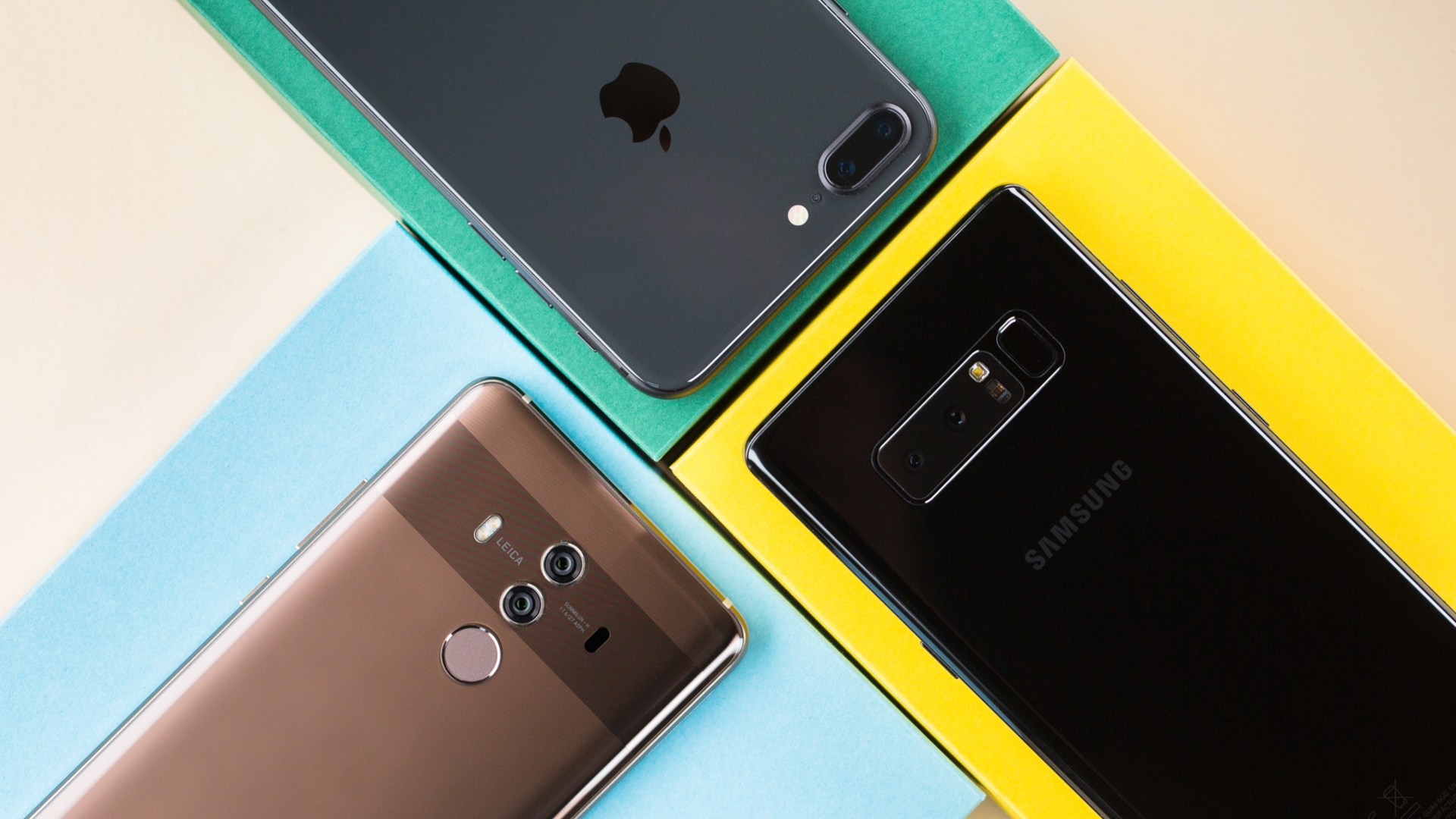 Kameravergleich Huawei Mate10 Pro, Iphone 8Plus, Samsung Galaxy Note 8