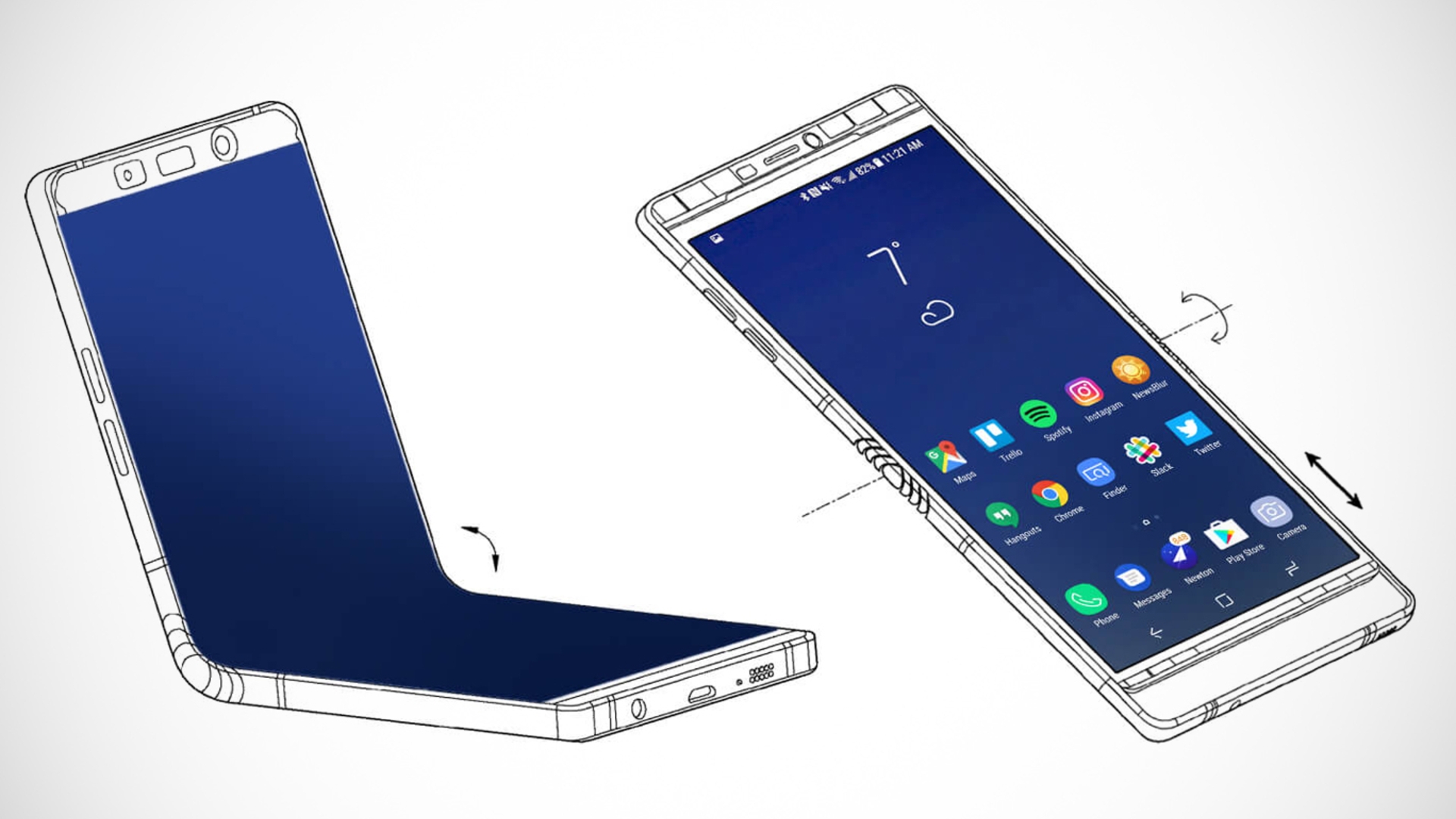 Samsung Galaxy X Patent