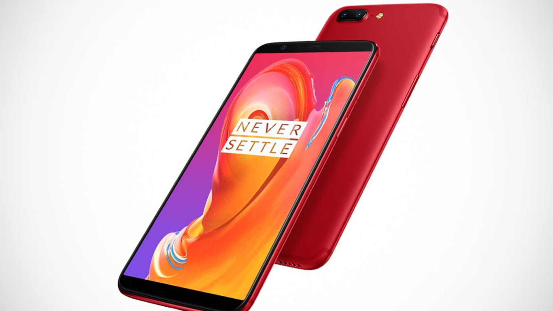 Das OnePlus 5T in Lava Red Das OnePlus 5T in Lava Red