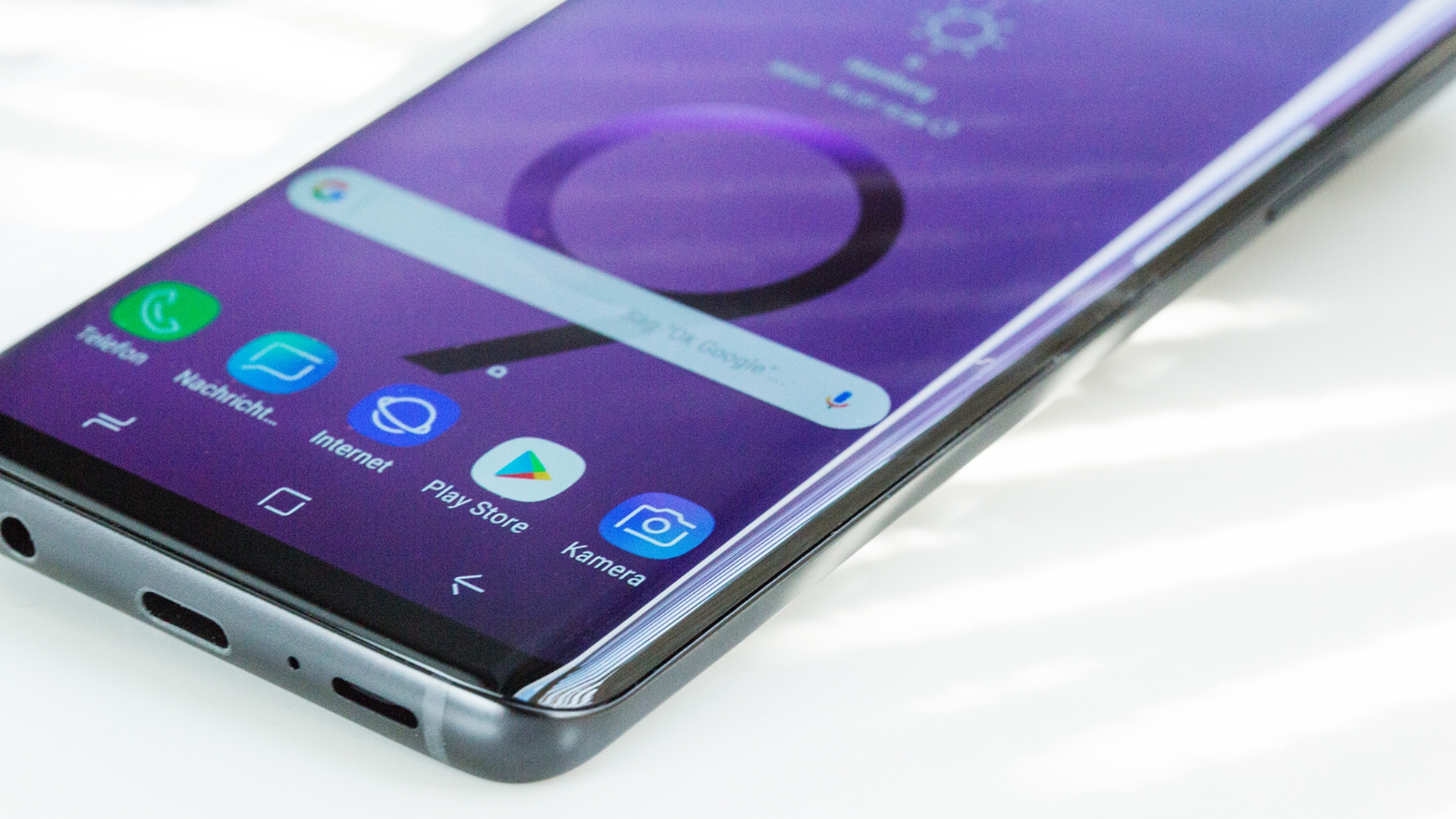 Samsung Galaxy S9 Das Display des Galaxy S9