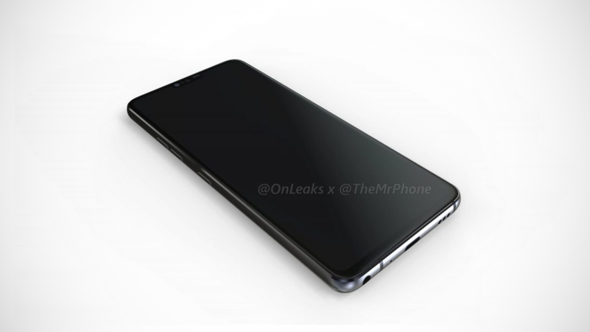 LG G7 Rendermodell LG G7 Rendermodell